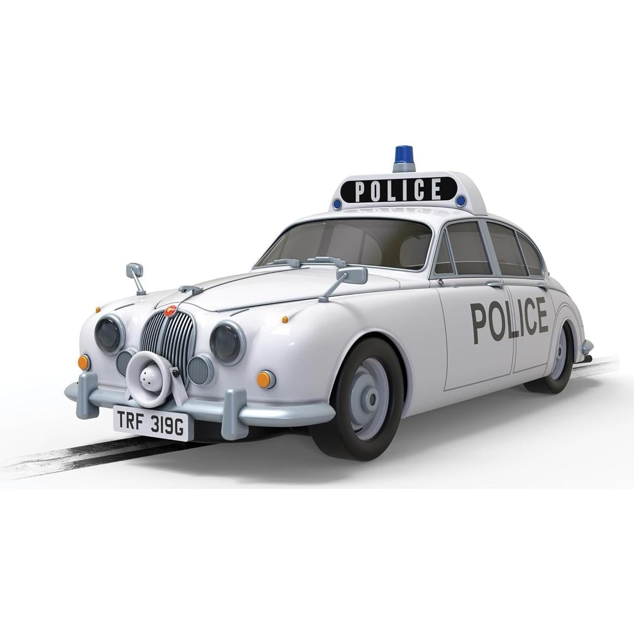 Coche de Policía Scalextric Jaguar MK 2 1:32 con luces