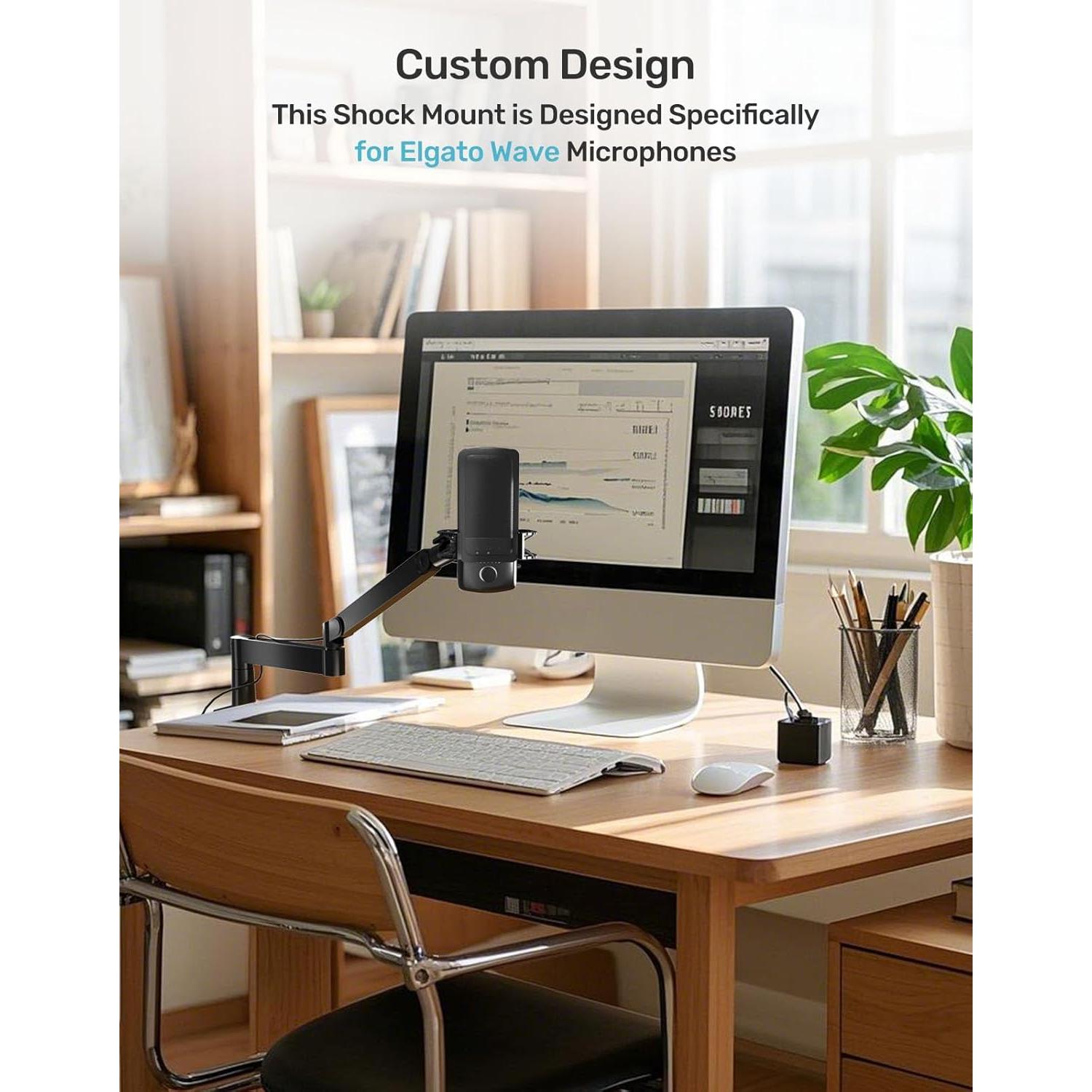 Soporte de Choque Elgato Wave:3 y Wave:1 - Antivibración