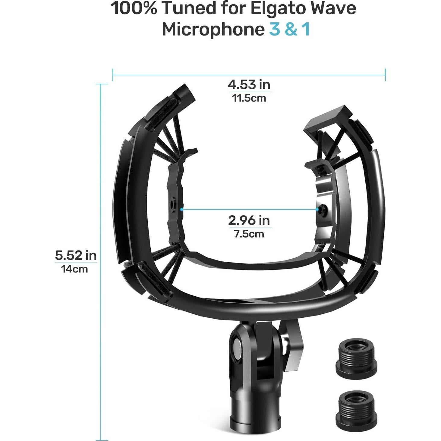 Soporte de Choque Elgato Wave:3 y Wave:1 - Antivibración