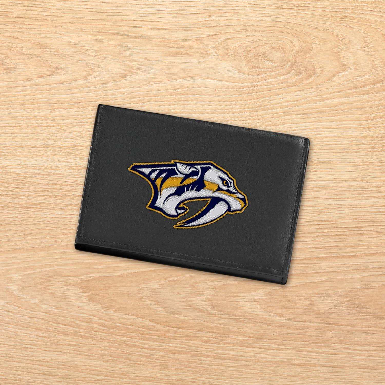 Cartera Trifold de Cuero Genuino Rico Industries NBA Chicago Bulls