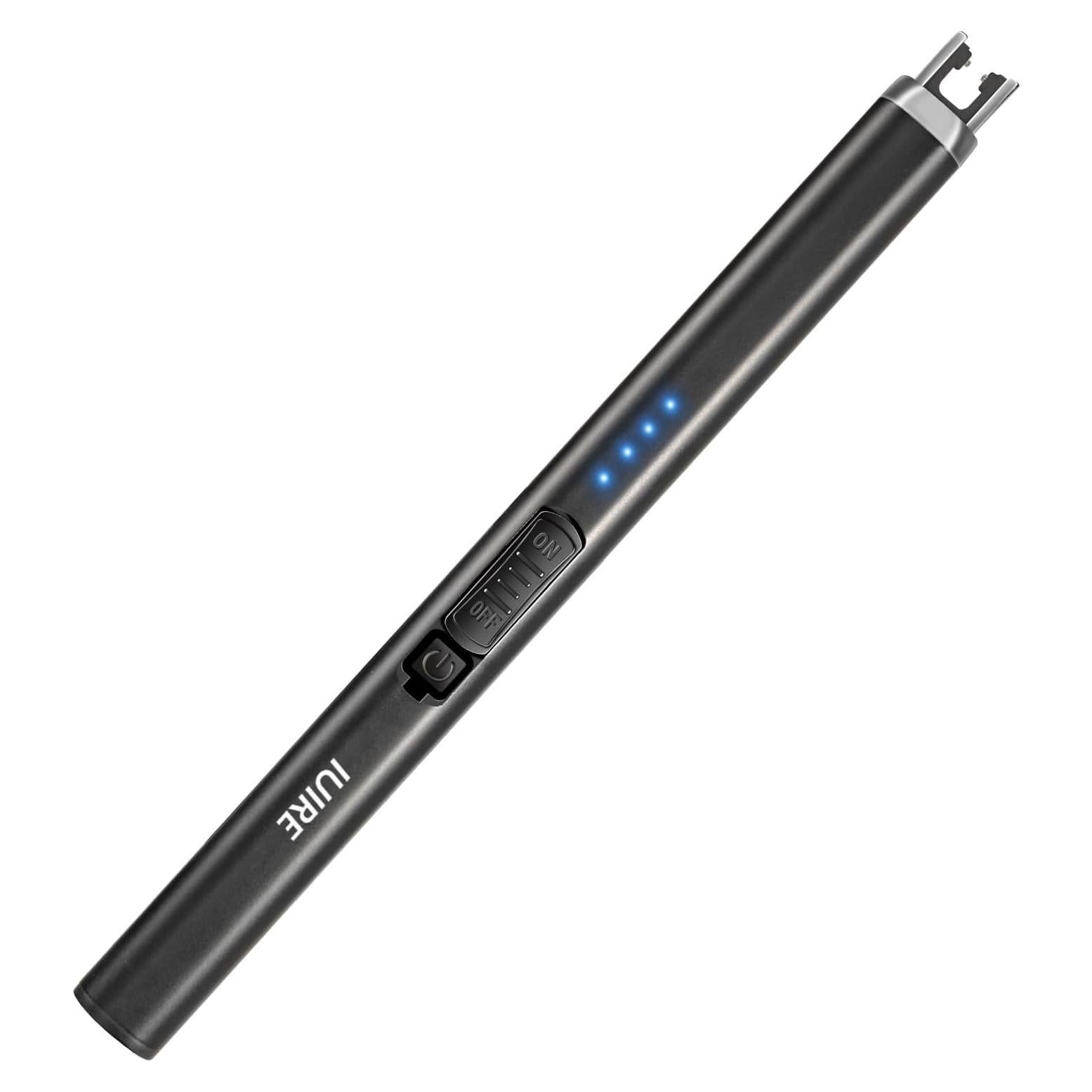 Encendedor Eléctrico Recargable IUIRE Negro Doble Seguridad