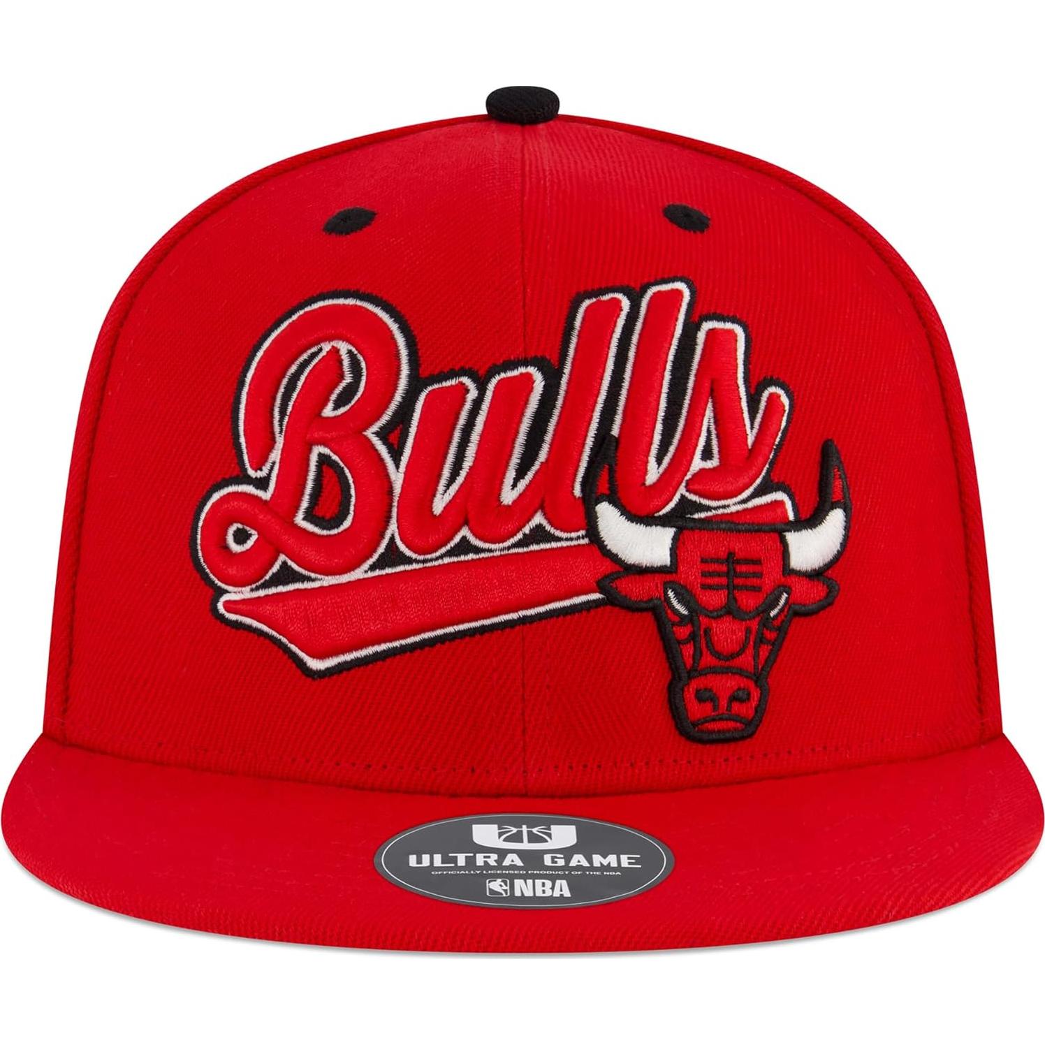 Gorro Snapback Ultra Game NBA Chicago Bulls 3D Bordado