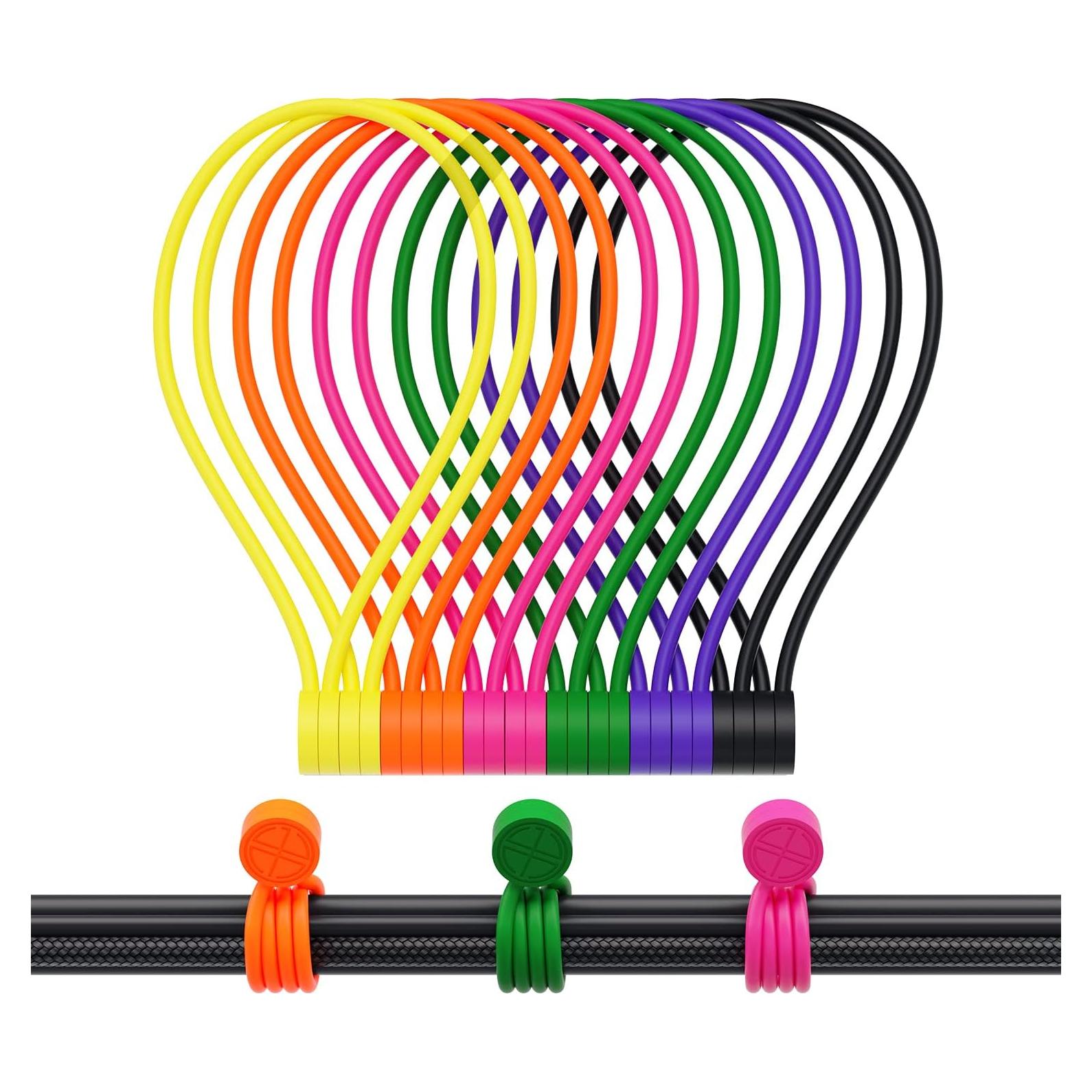 Correas Magnéticas de Silicona FRKNER 22.86 cm Reutilizables 12 Pzs