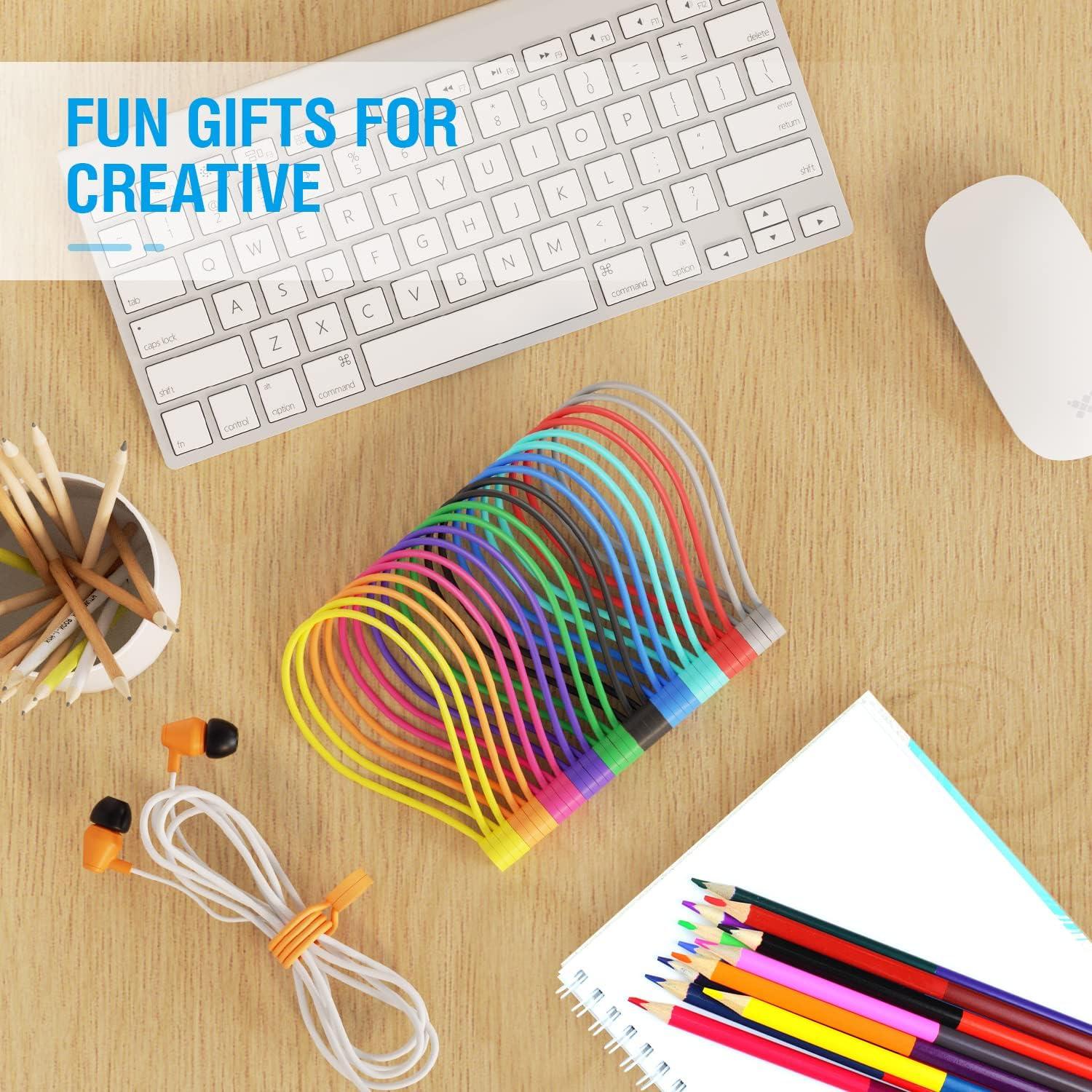 Correas Magnéticas de Silicona FRKNER 22.86 cm Reutilizables 12 Pzs