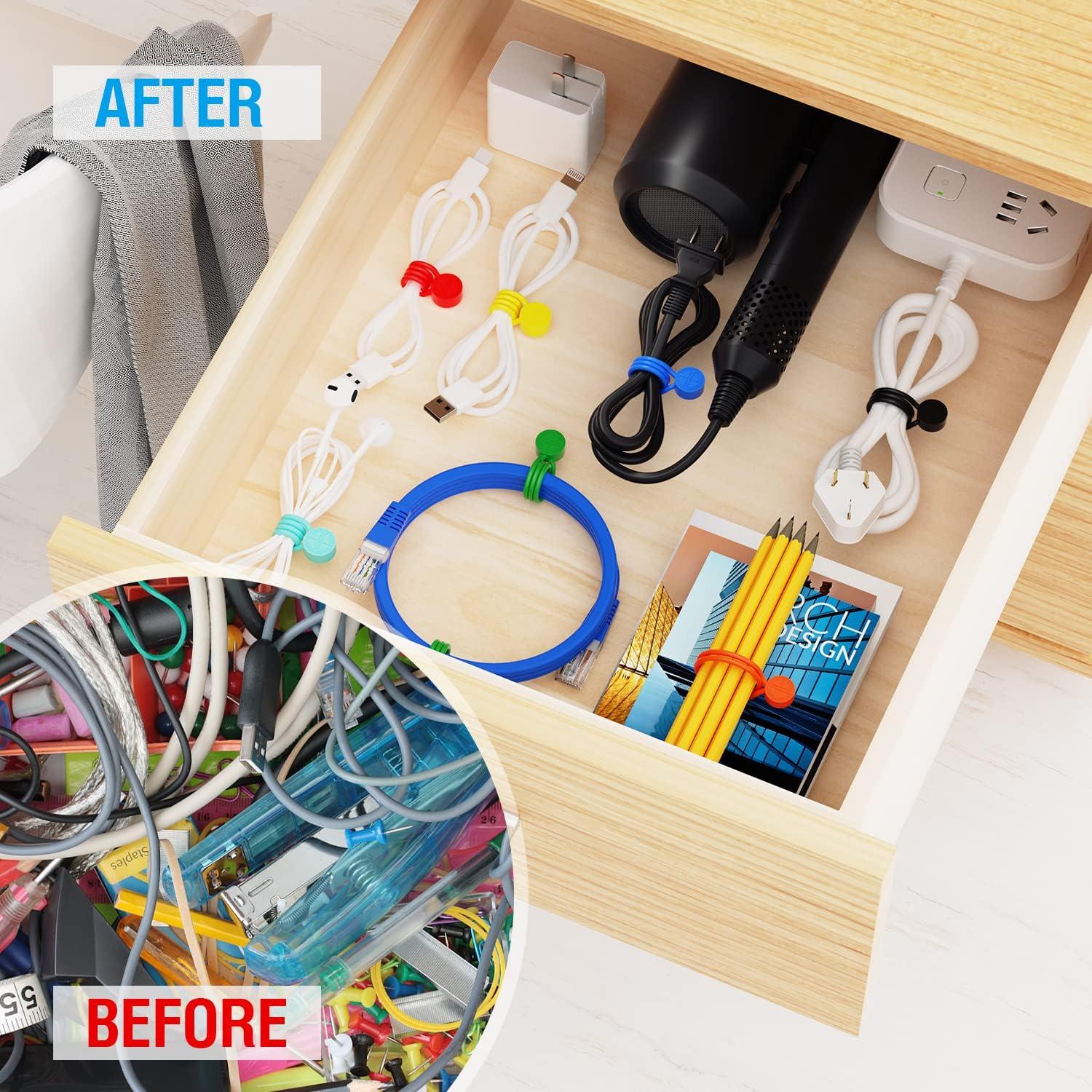 Correas Magnéticas de Silicona FRKNER 22.86 cm Reutilizables 12 Pzs