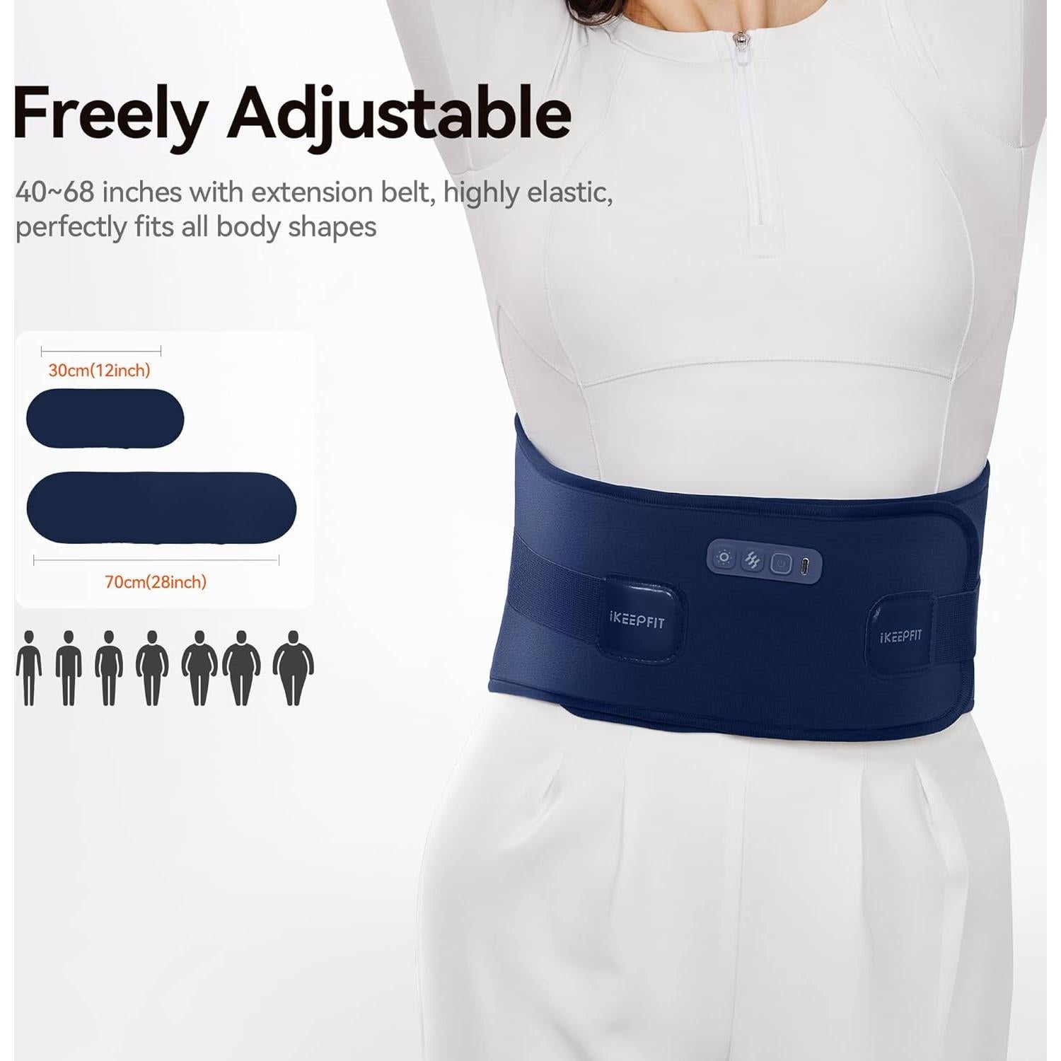 Almohadilla Térmica Inalámbrica IKEEPFIT MAXwarm 3.0 165 cm