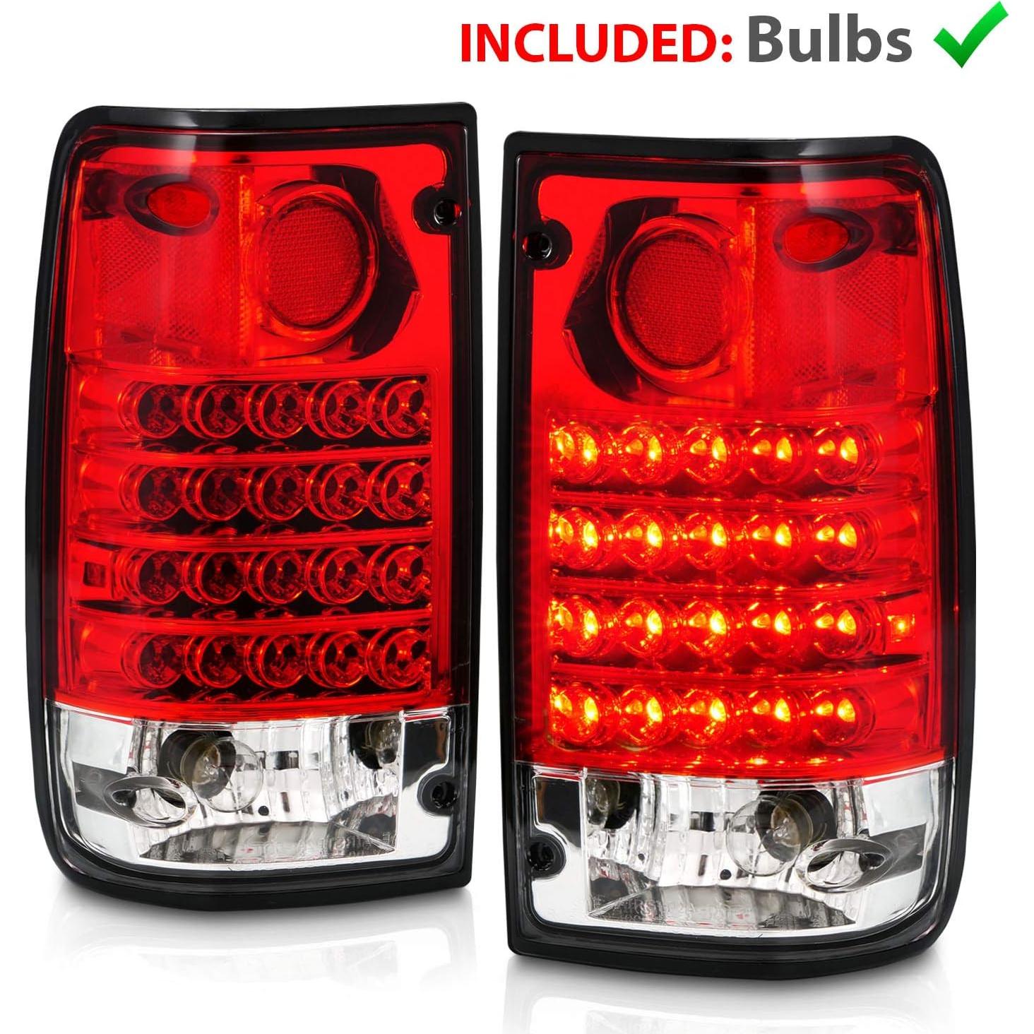 Luces Traseras LED Rojas AmeriLite para Toyota Pickup 89-95