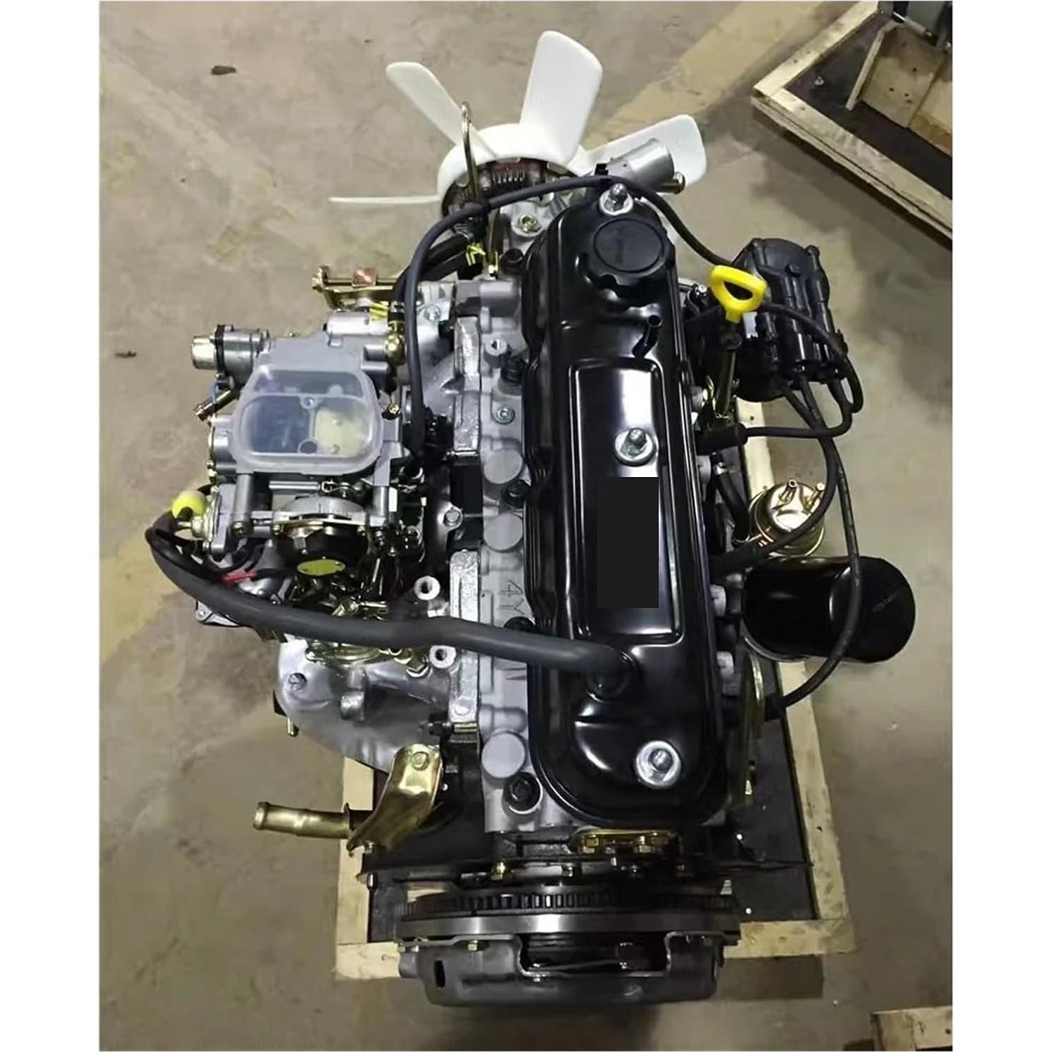 Petrol EFI/Carburetor 4Y Complete Engine Assy Compatible with Toyota Hilux Hiace LiteAce Forklift Dyna Stout Auto Parts