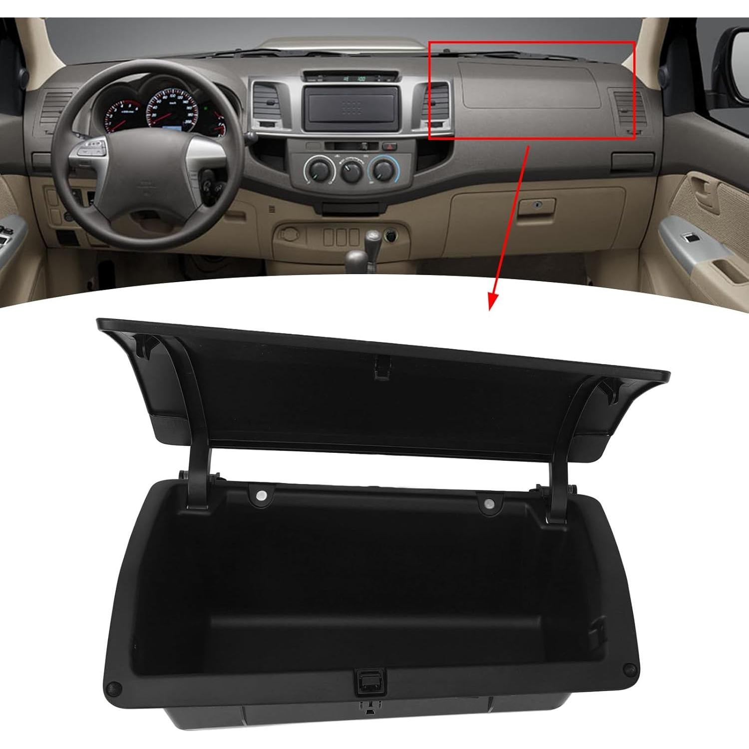 Caja de Almacenamiento para Tablero AQXREIGHT Hilux 2004-2014