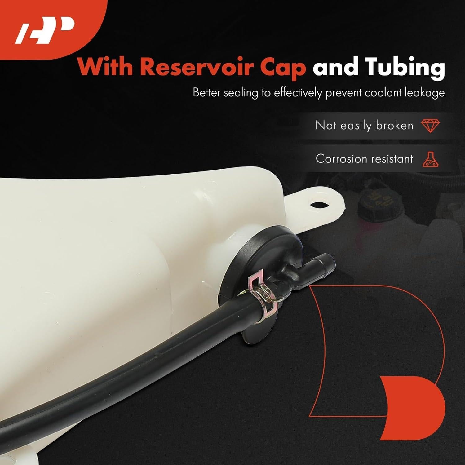 Tanque de Refrigerante A-Premium para Toyota Hilux 2004-2017