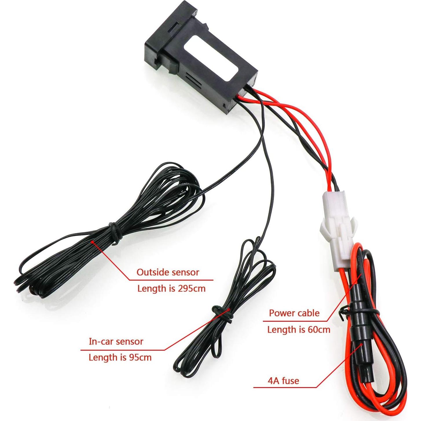 Termómetro Digital Doble para Toyota Timloon TNW-1