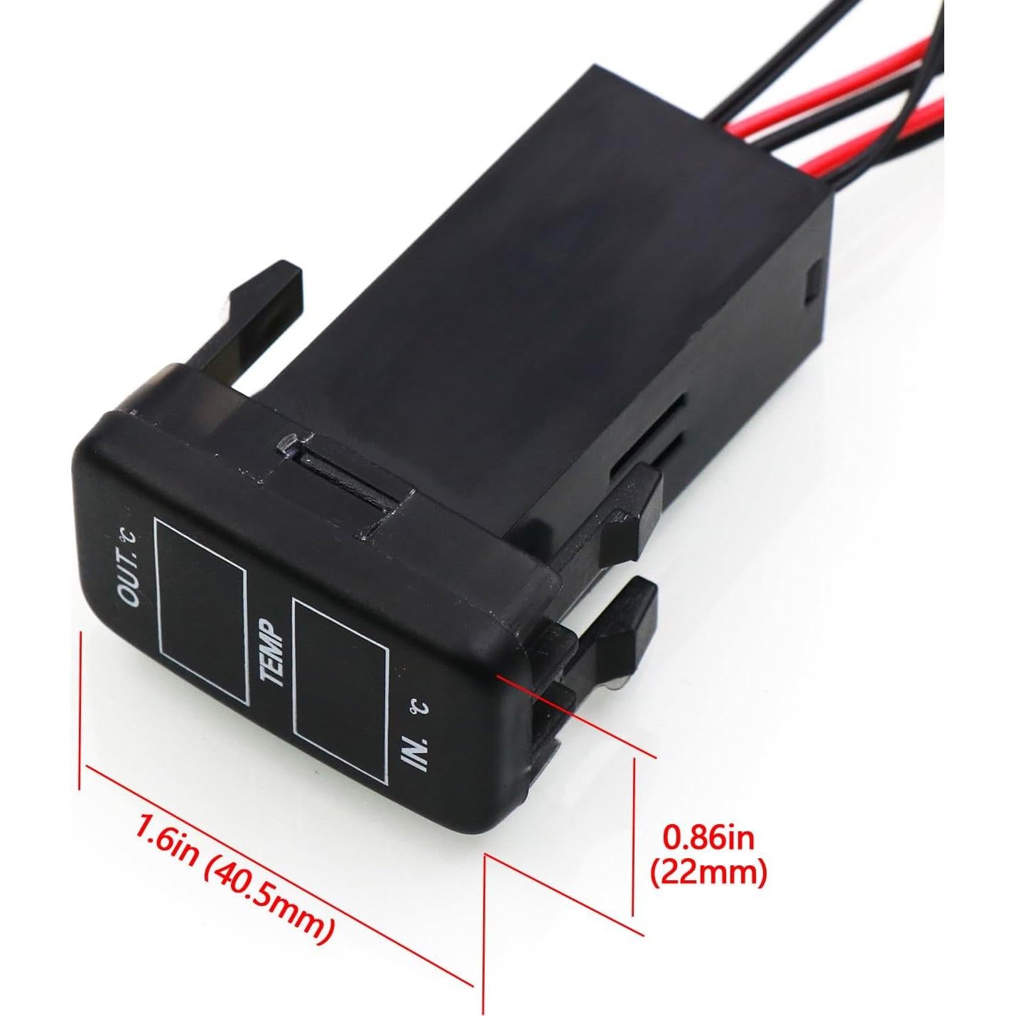 Termómetro Digital Doble para Toyota Timloon TNW-1