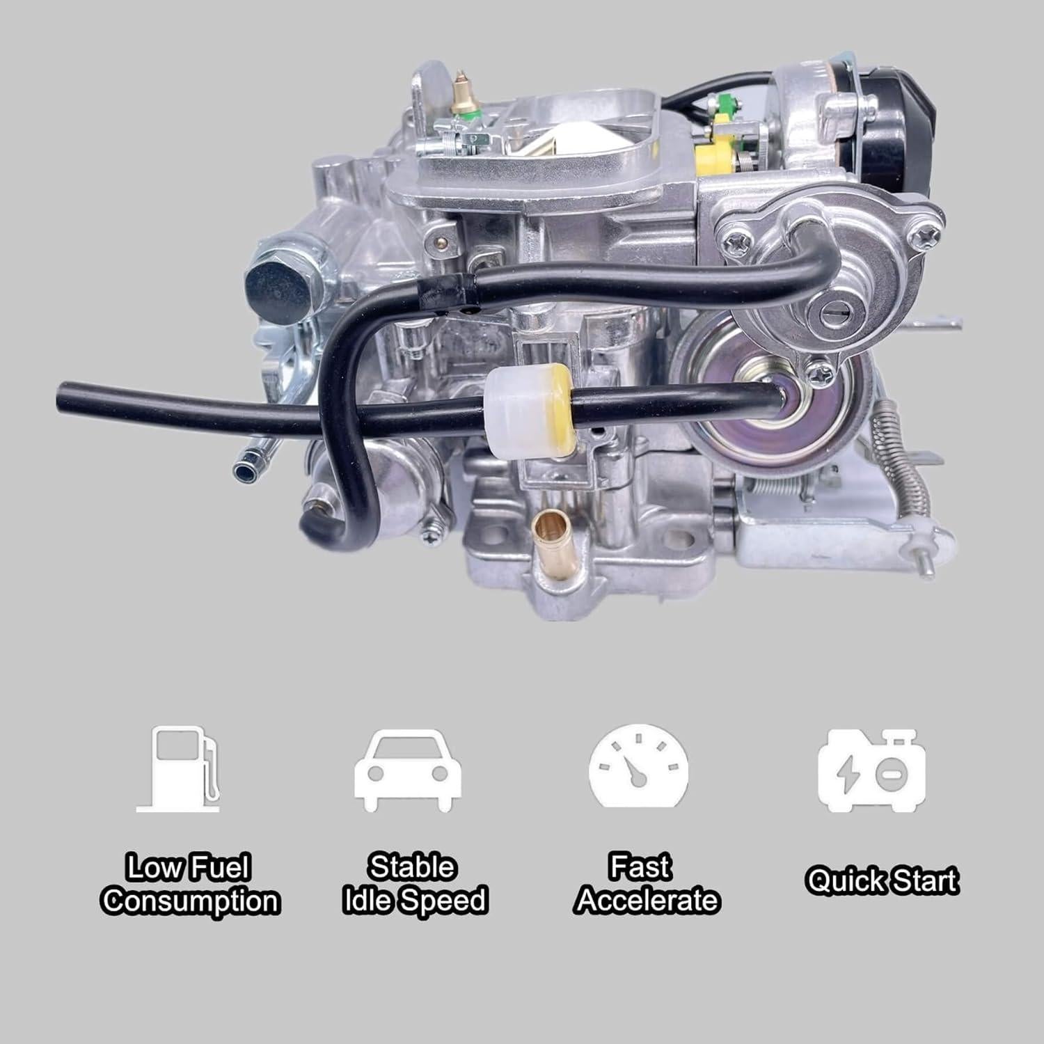 Carburador LDCRE 22R para Toyota Pick Up 2.4L 1987-1990