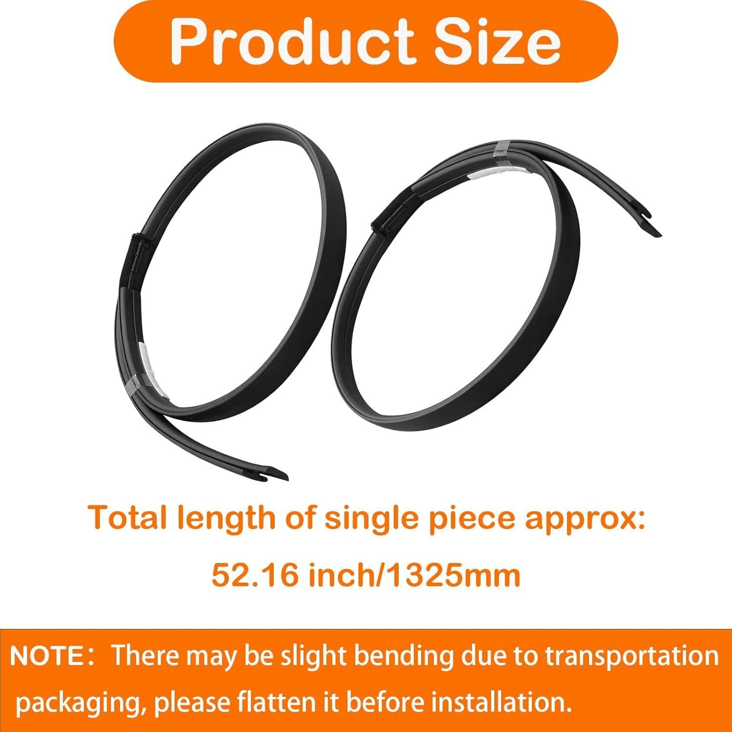 Moldura de Goteo de Techo MIYIMORE para Toyota Tundra 2007-2020