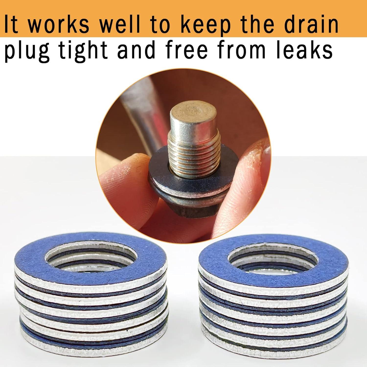 12 Juntas de Drenaje de Aceite Danbojit para Toyota