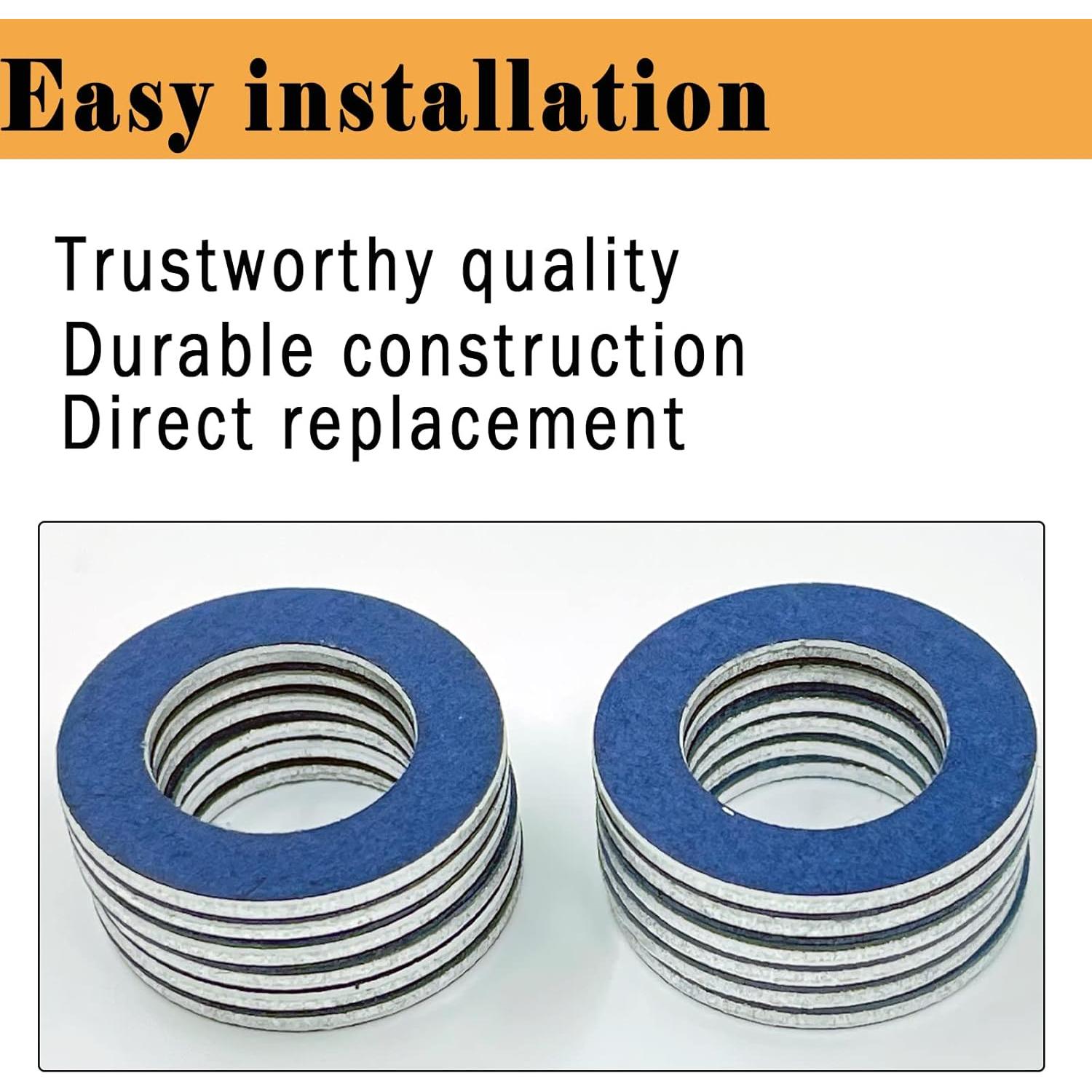 12 Juntas de Drenaje de Aceite Danbojit para Toyota