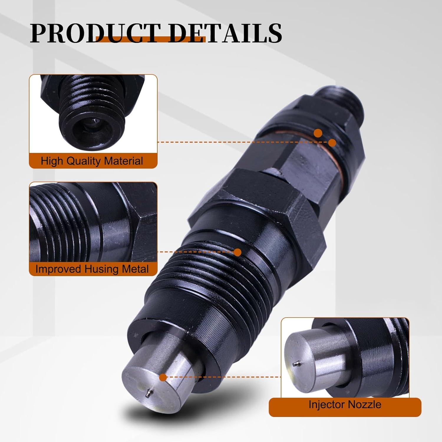 Inyector de Combustible VeloBoost 4Pcs para Toyota HILUX HIACE 3.0L