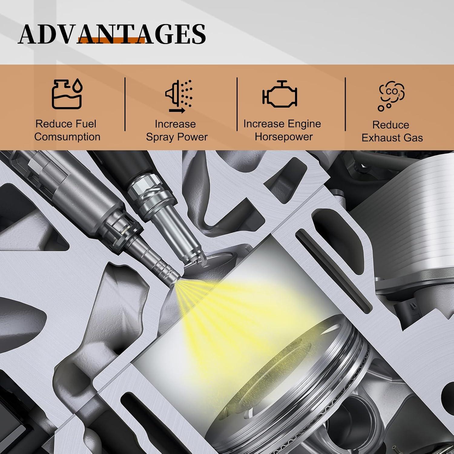 Inyector de Combustible VeloBoost 4Pcs para Toyota HILUX HIACE 3.0L