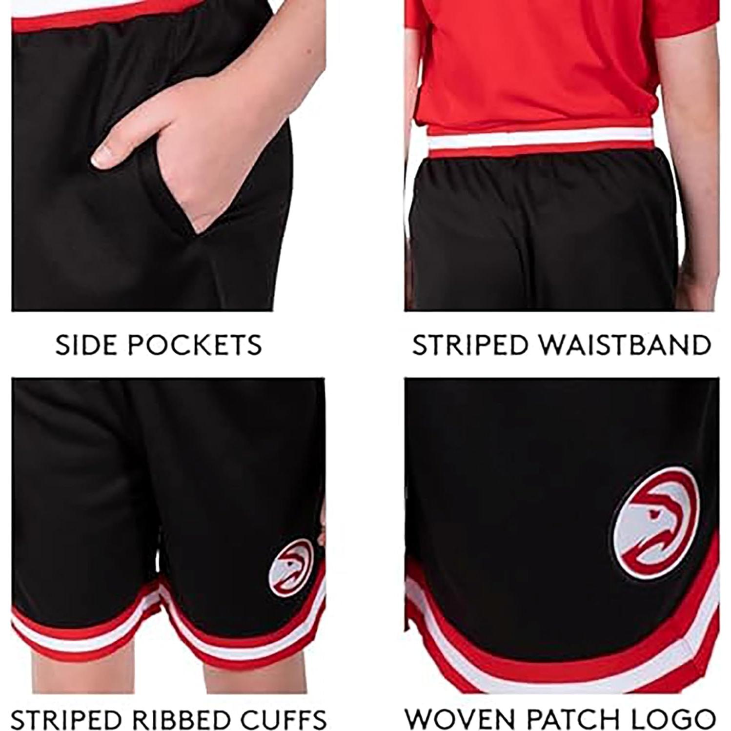 Pantalones Cortos Baloncesto Ultra Game NBA Niños 10-12 Negro