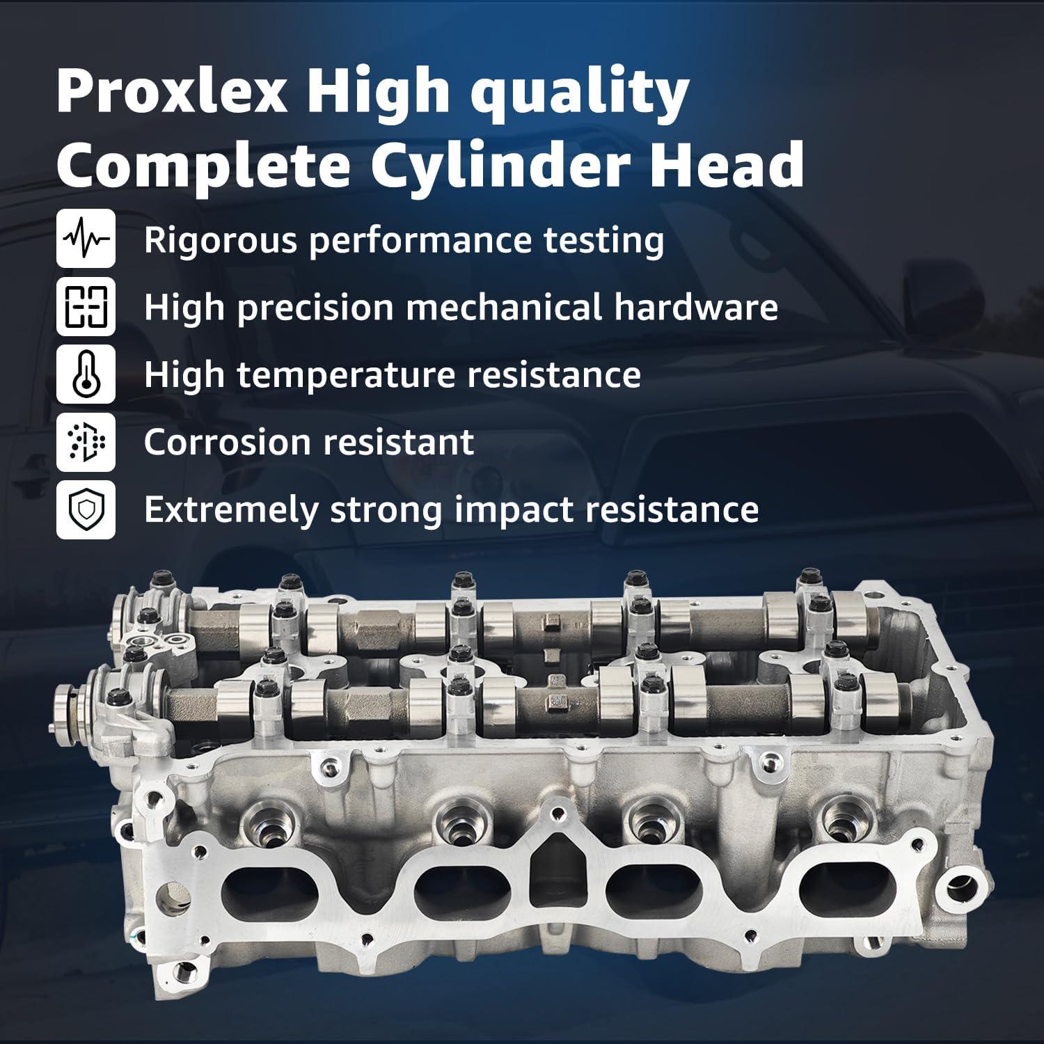 Conjunto de Cabeza de Cilindro ProXlex 2.7L DOHC Toyota 2004-2023