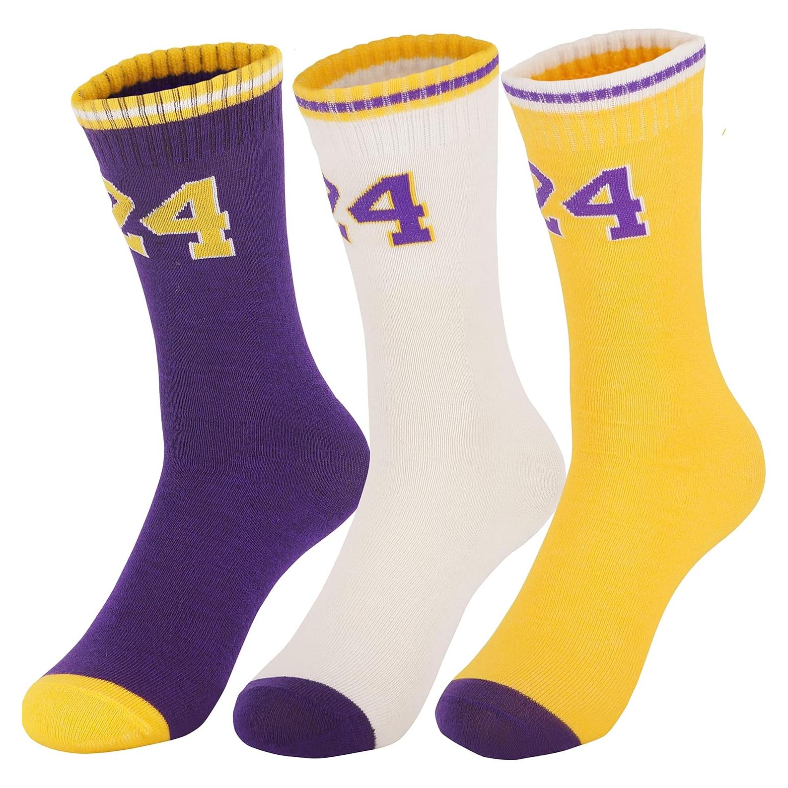 3 Pares de Calcetines de Baloncesto NIUNEW para Niños