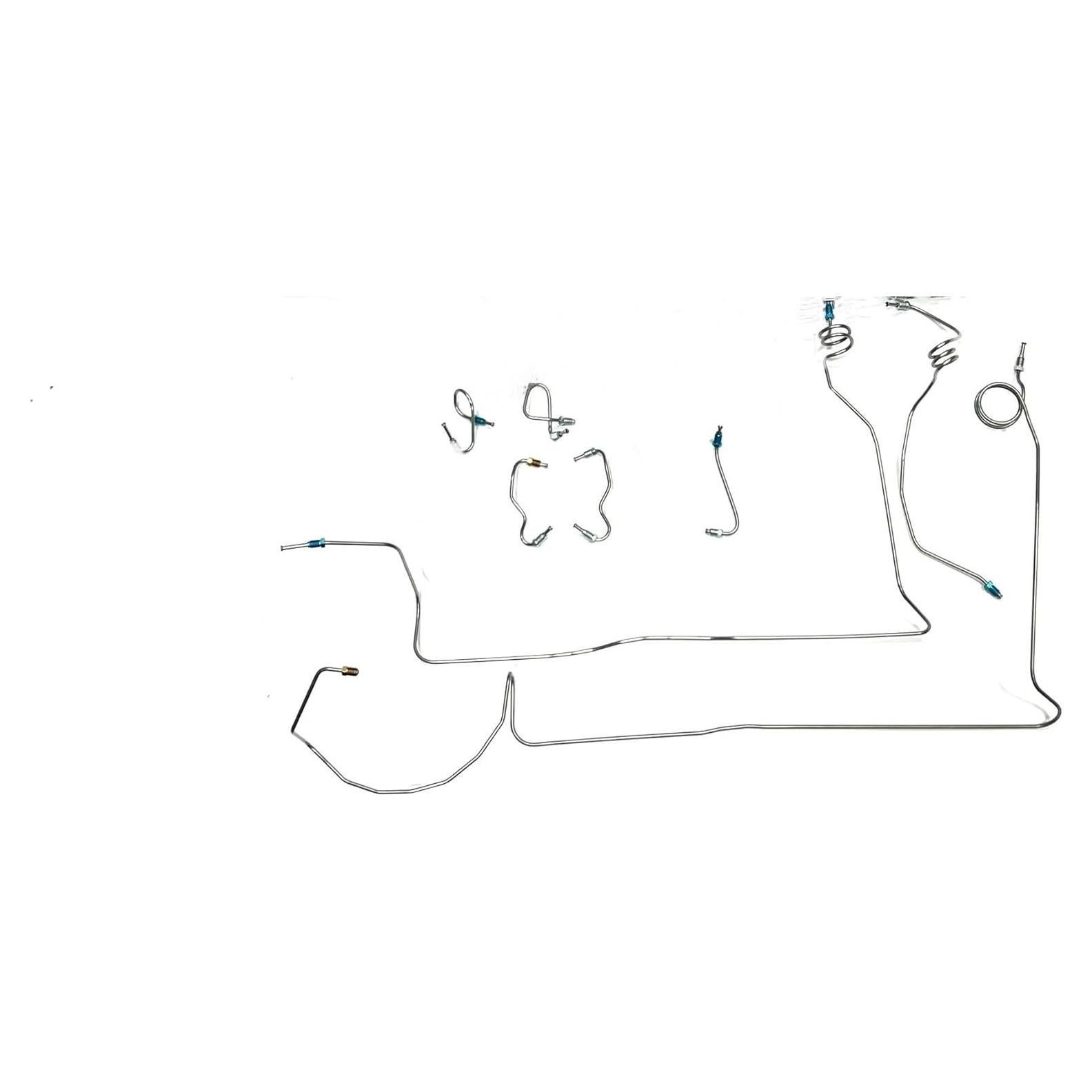 Kit de Líneas de Freno Delantero Toyota 2WD 89-95 Acero Inox