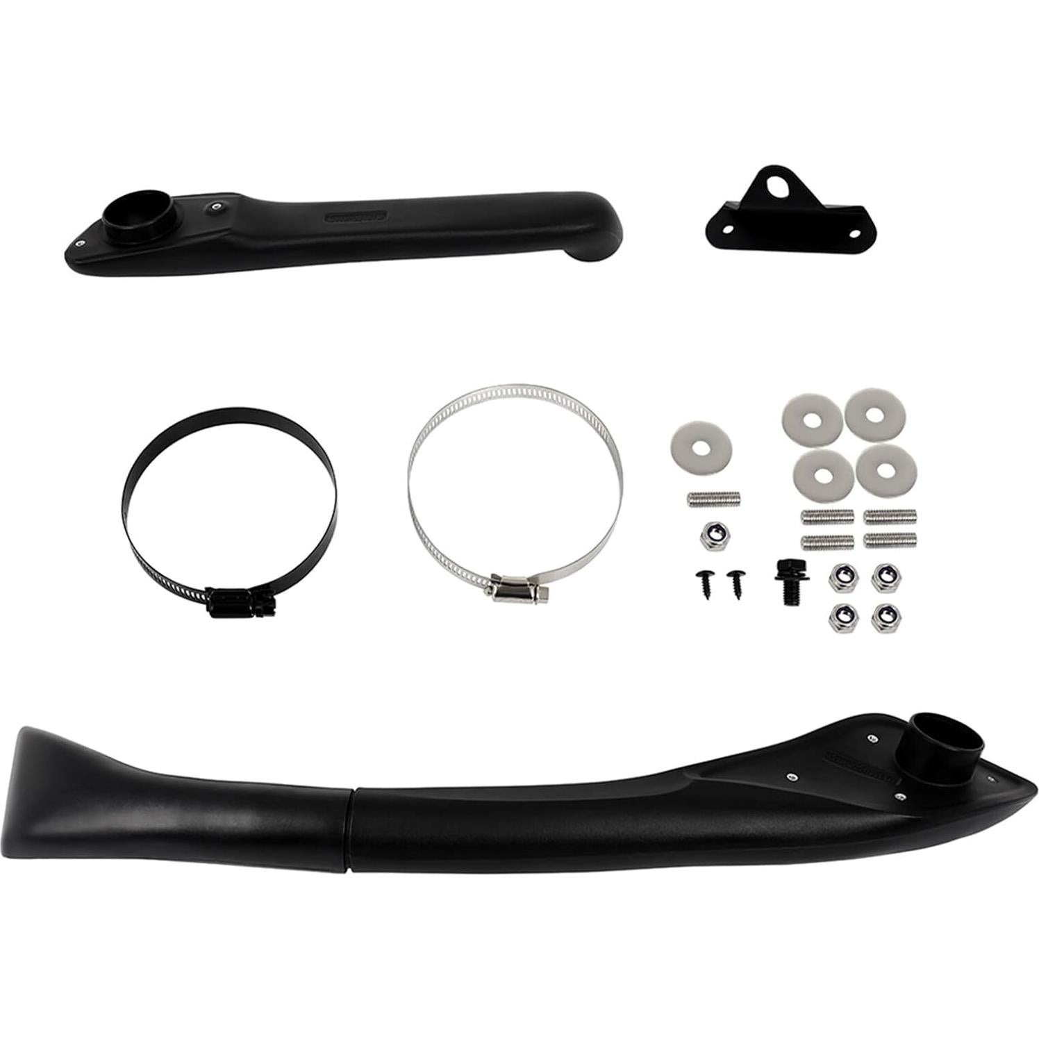 Intake Snorkel Kit Replacement Parts Ram Air Kit Compatible for Snorkel Kit Wedge Head for Toyota for Hilux N80 Gun126R 2015-On Air Intake