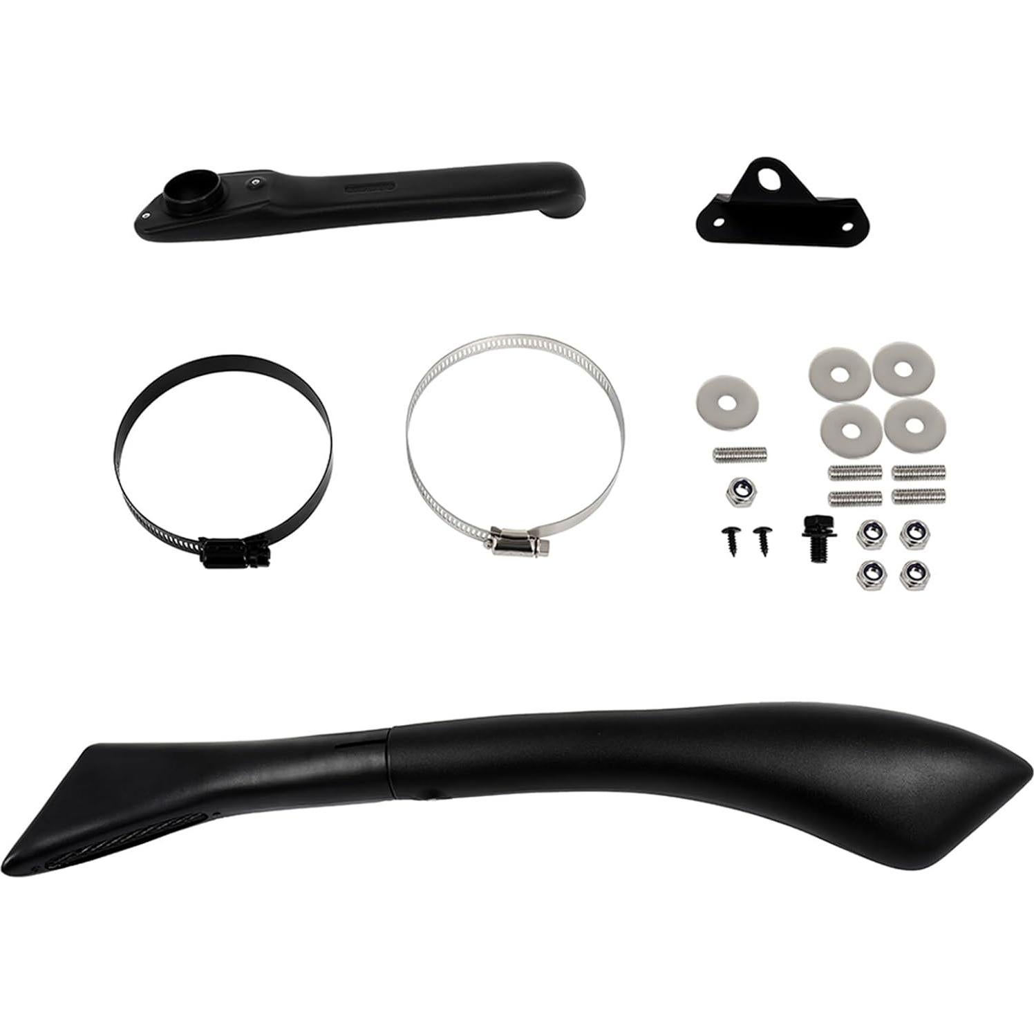 Intake Snorkel Kit Replacement Parts Ram Air Kit Compatible for Snorkel Kit Wedge Head for Toyota for Hilux N80 Gun126R 2015-On Air Intake
