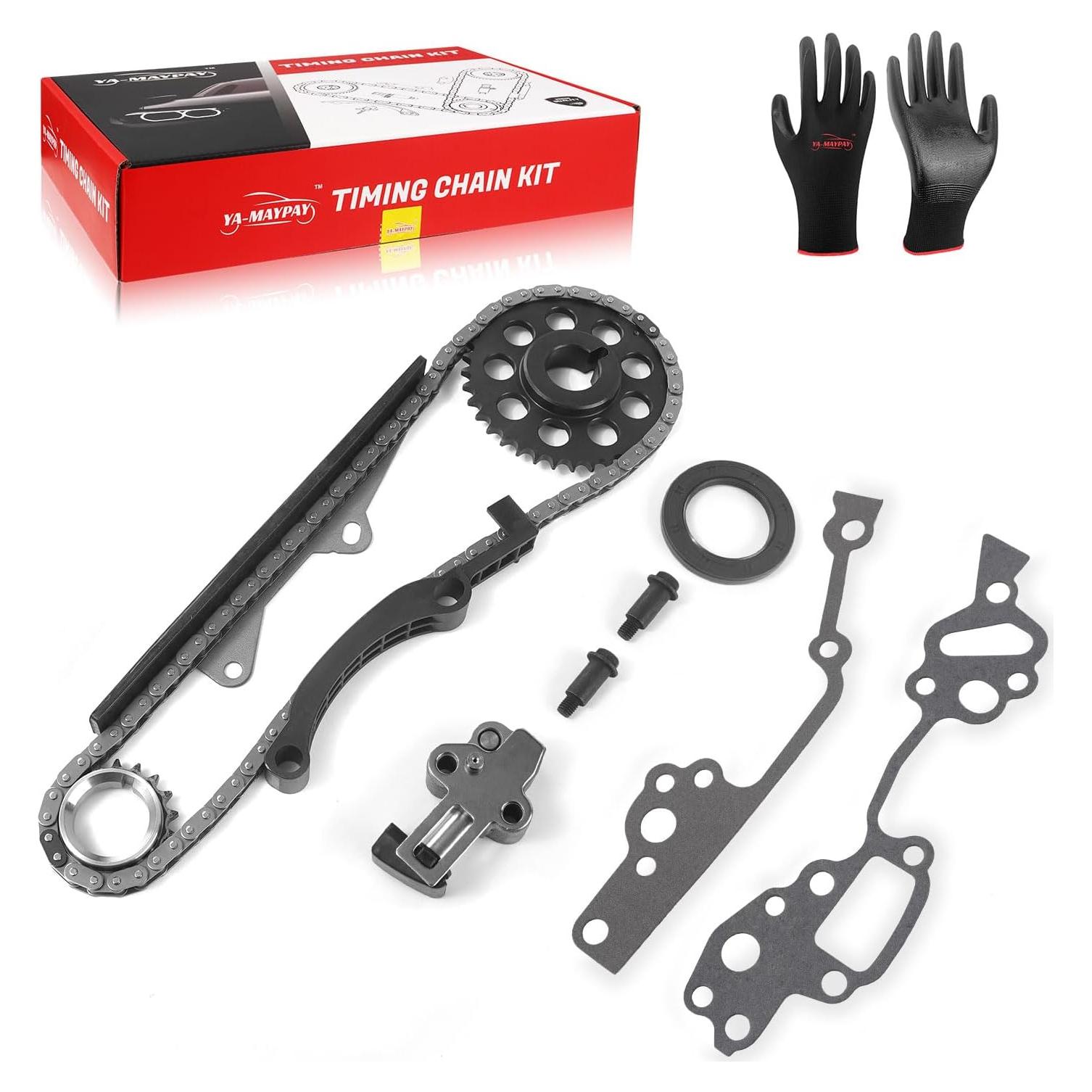 Kit de Cadena de Tiempo YA-MAYPAY para Toyota 22R 2.4L 1985-1993