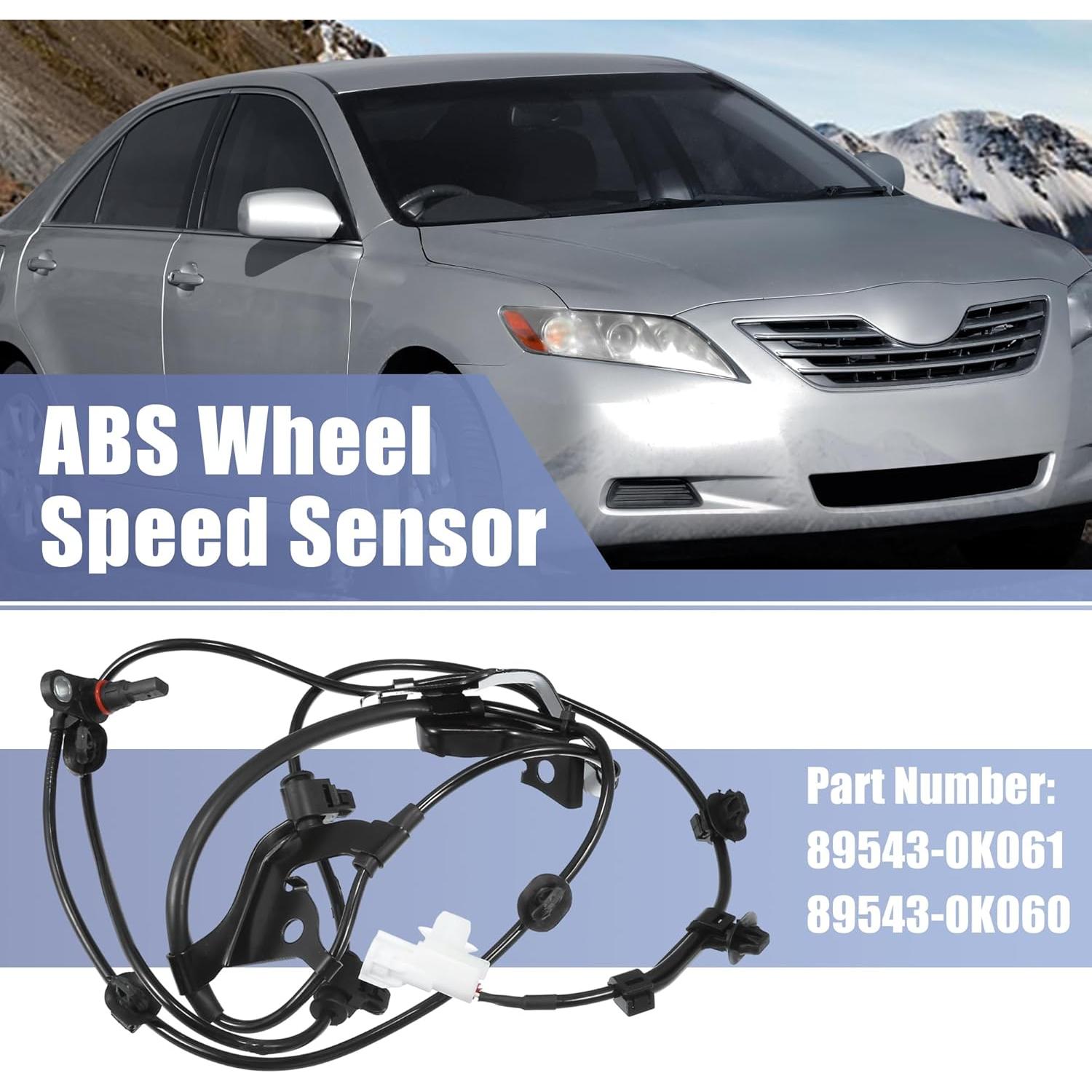 Sensor de Velocidad ABS Frontal Izquierdo uxcell para Toyota Hilux 2015-2022