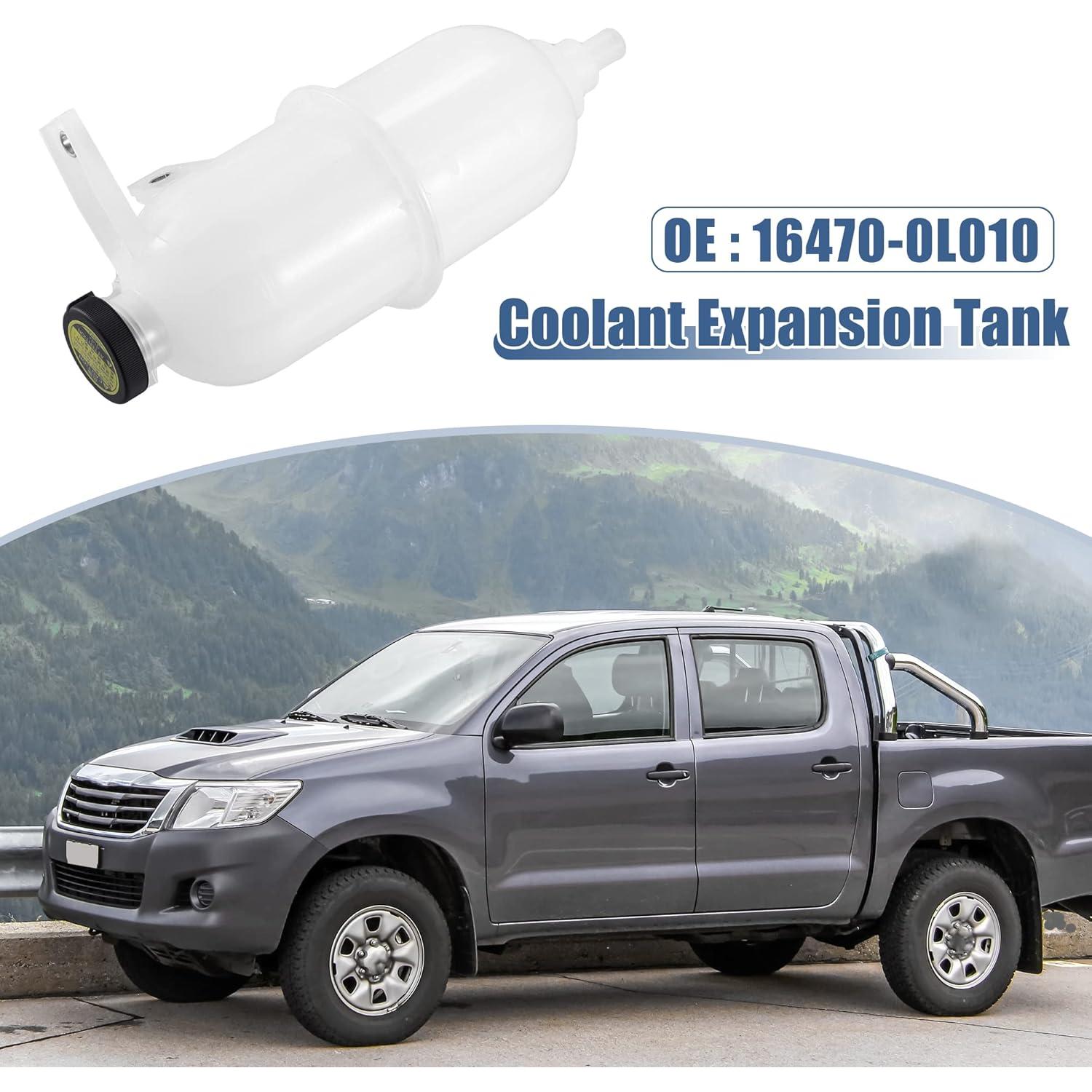 Tanque de Refrigerante Radiador X AUTOHAUX para Toyota Hilux 2005-2014