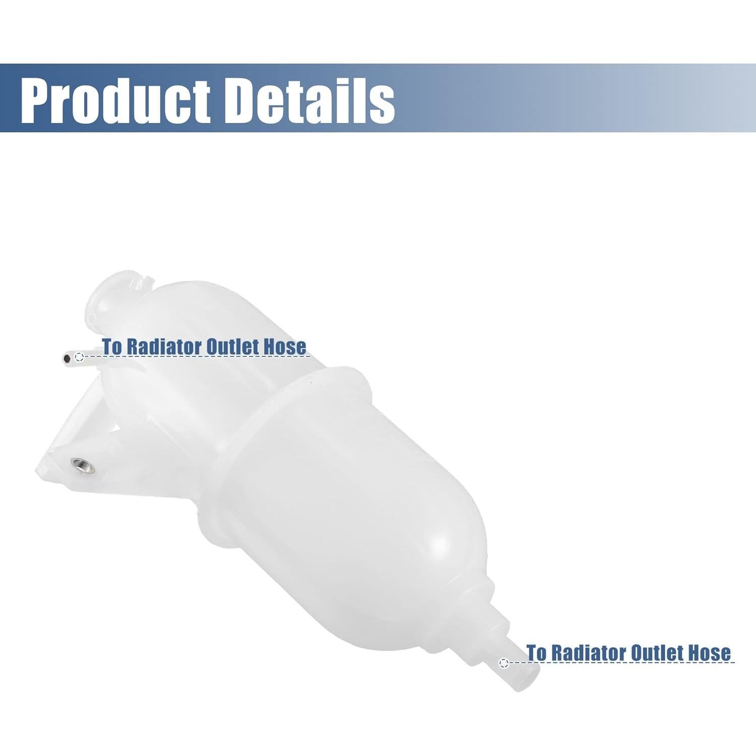 Tanque de Refrigerante Radiador X AUTOHAUX para Toyota Hilux 2005-2014