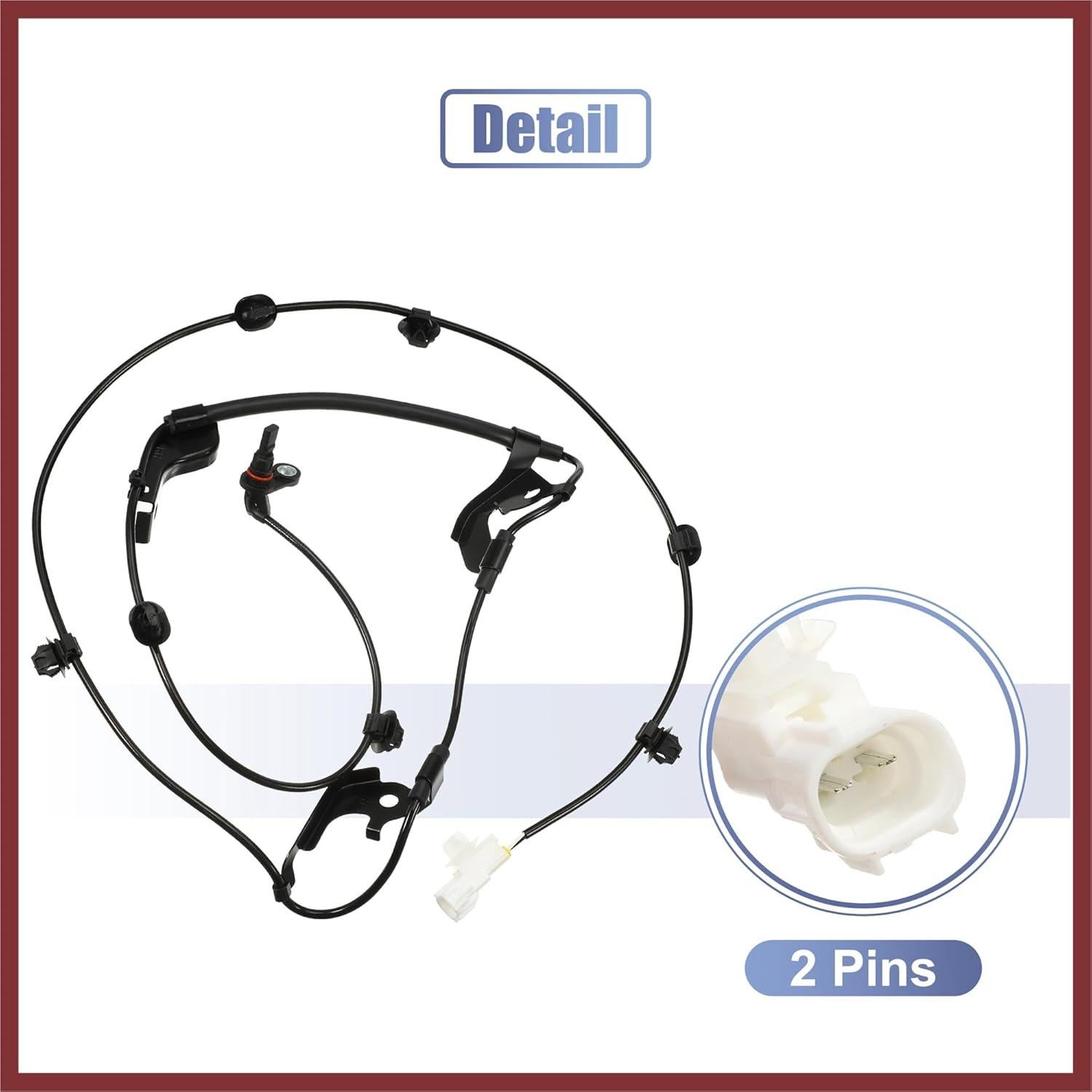 Sensor de Velocidad ABS Frontal Derecho HEROFFIX Toyota Hilux 2015-2022