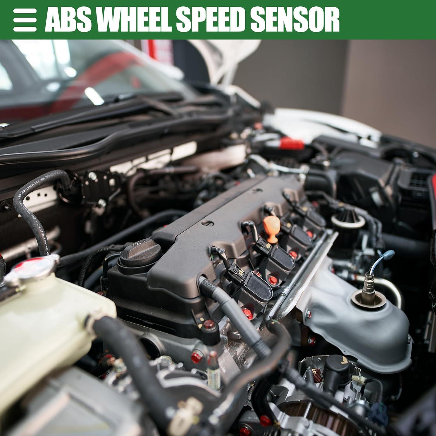 Sensor de Velocidad de Rueda ABS Motoforti para Toyota Hilux 2004-2012, 2 Pcs