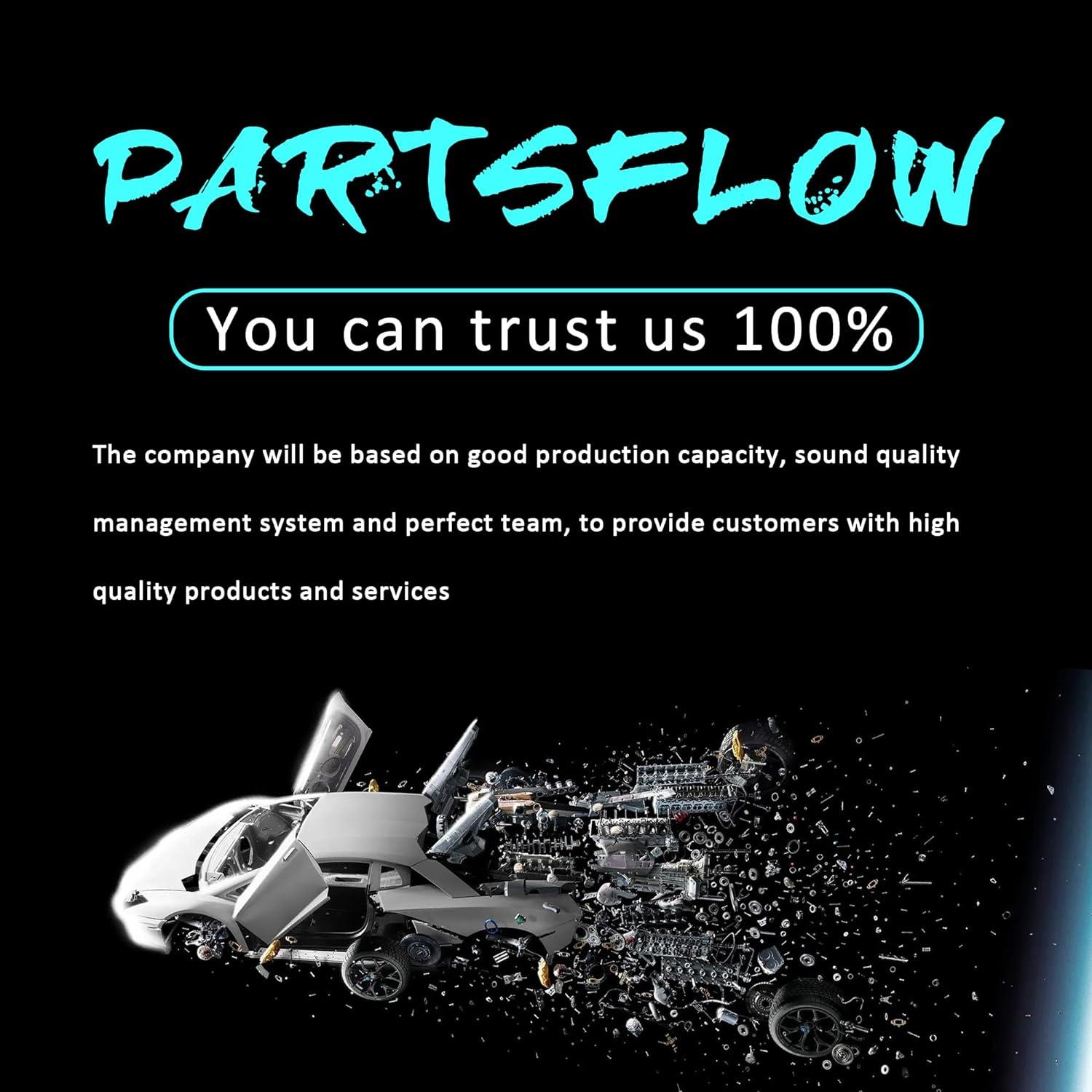 Polea equilibrador armónico PartsFlow 594-141 para Toyota