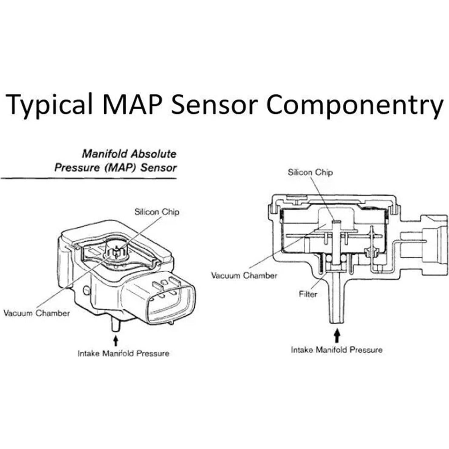 Sensor de Presión de Turbo Toyota 89421-71030 para Land Cruiser, Hilux, Hiace, Yaris
