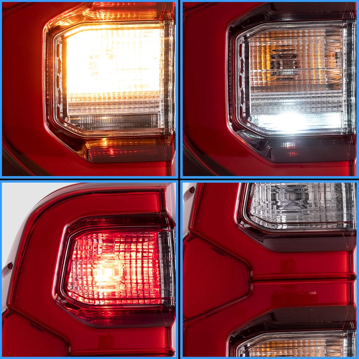 Luces Traseras LED VLAND para Toyota Hilux 2015-2020