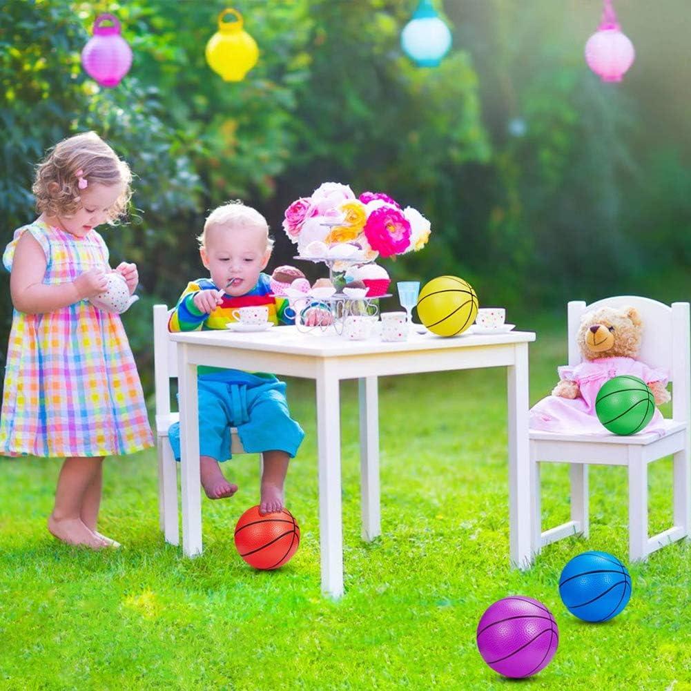 Balones de Baloncesto Mini Shindel 6 Pcs con Bomba