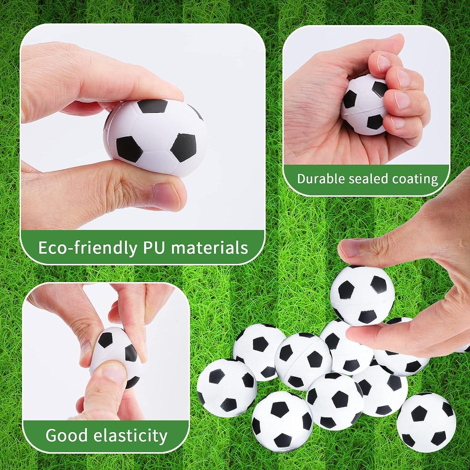 24 Piezas Mini Balones de Fútbol Fulanfudi Decoración Fiesta