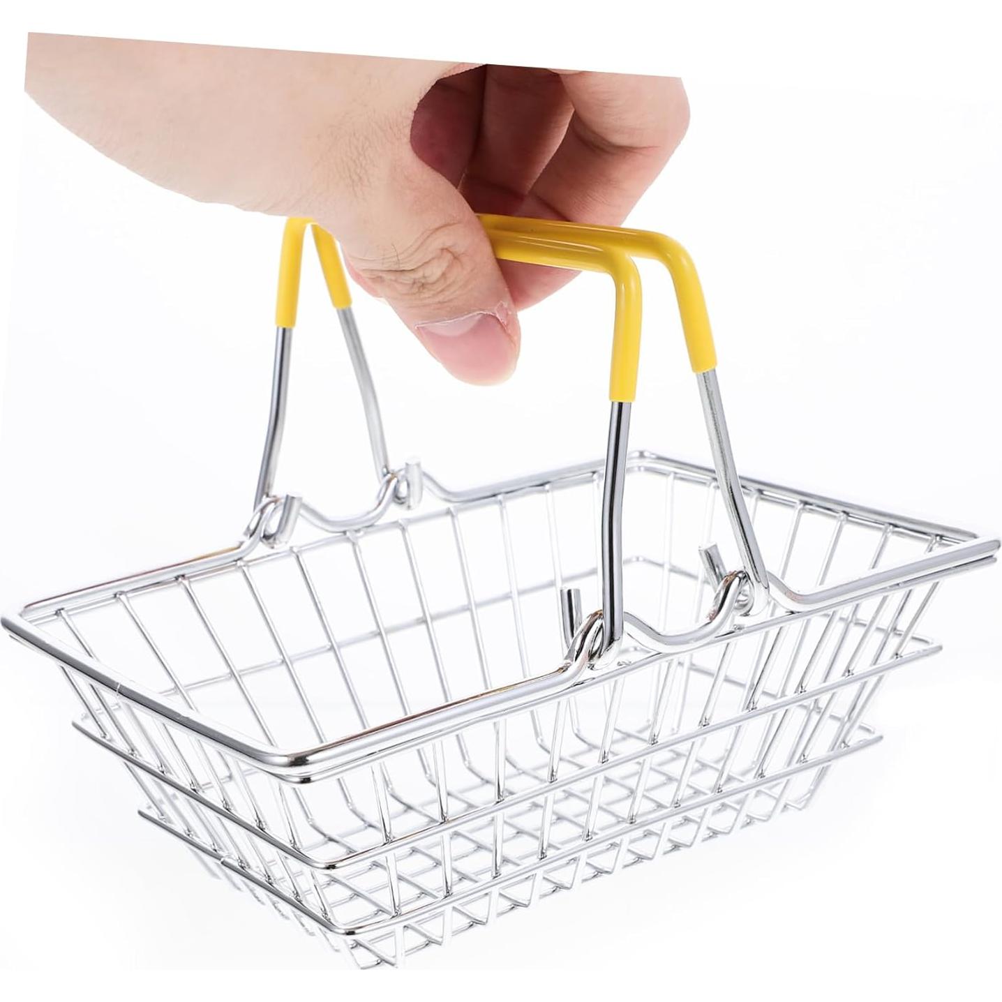 Mini Cesta de Almacenamiento BUGUUYO 15x11x5cm Hierro