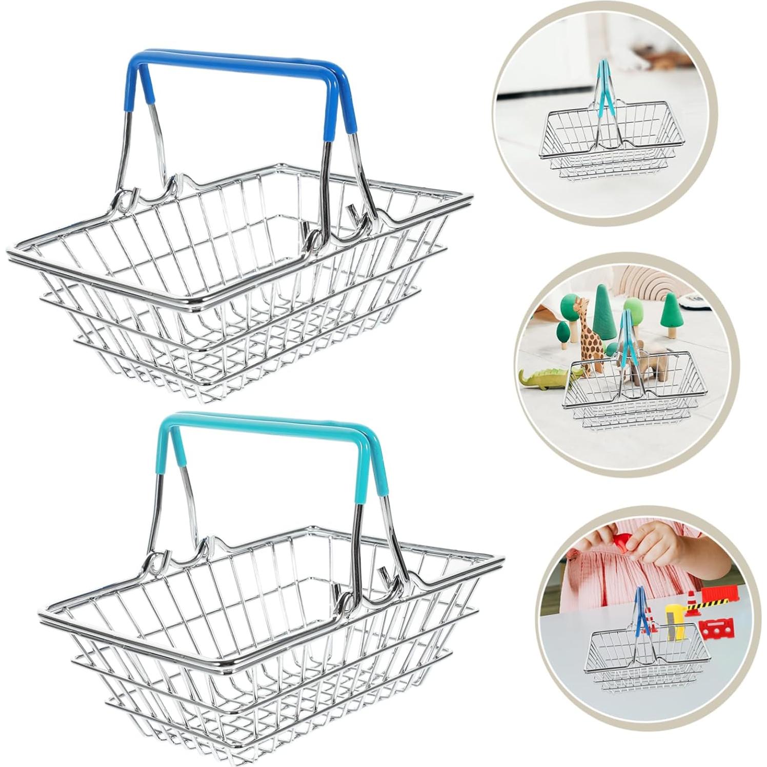 Mini Cesta de Almacenamiento BUGUUYO 15x11x5cm Hierro