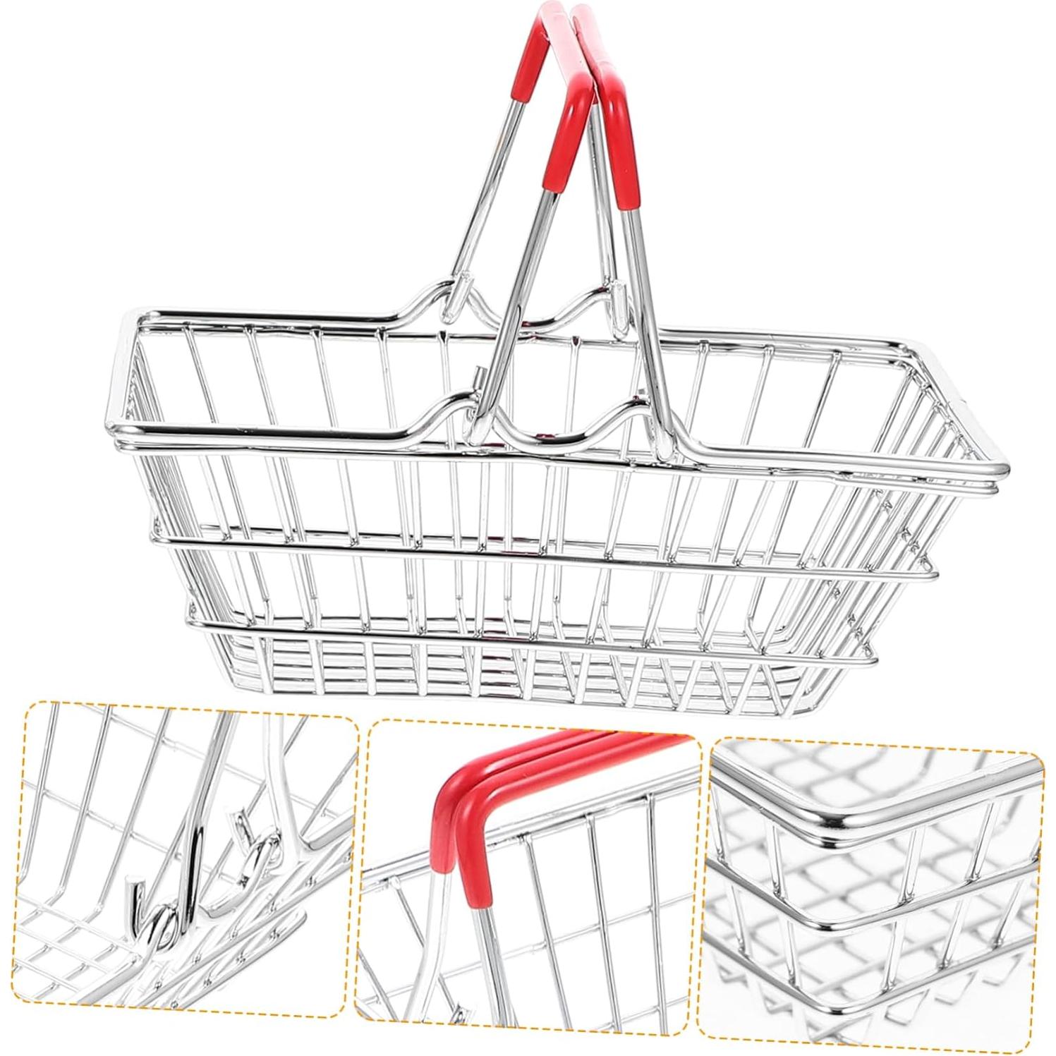 Mini Cesta de Almacenamiento BUGUUYO 15x11x5cm Hierro