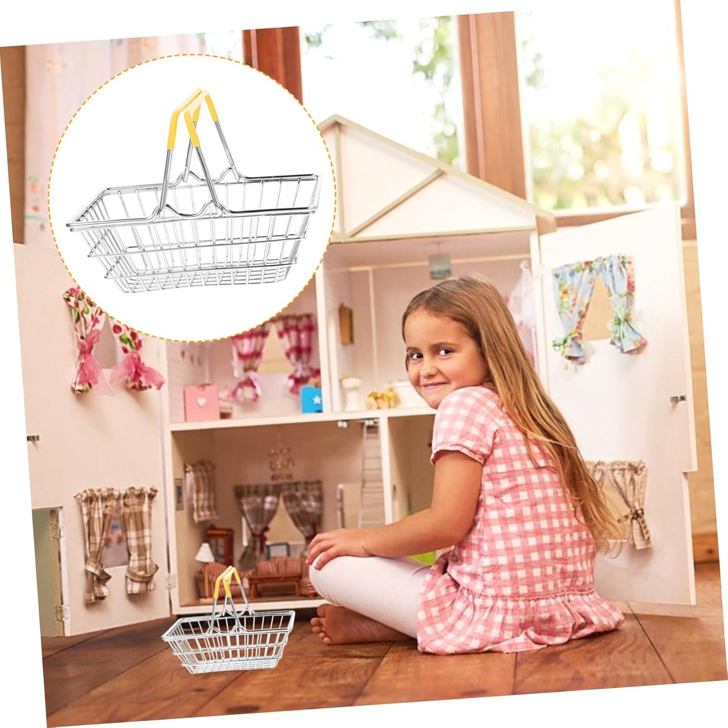 Mini Cesta de Almacenamiento BUGUUYO 15x11x5cm Hierro