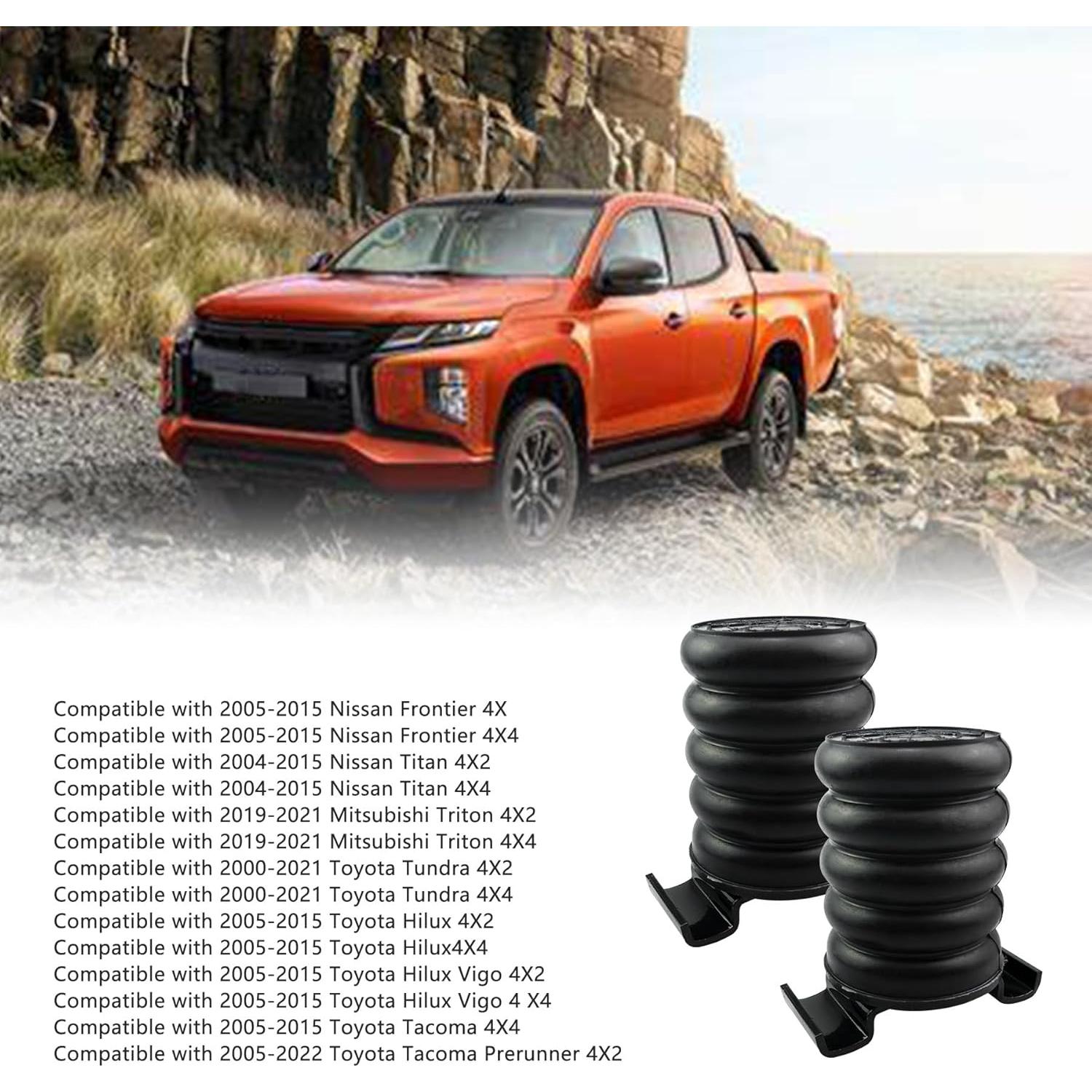 Resortes de Ayuda de Aire Traseros OURWILLSM SSR-610-47 2Pcs