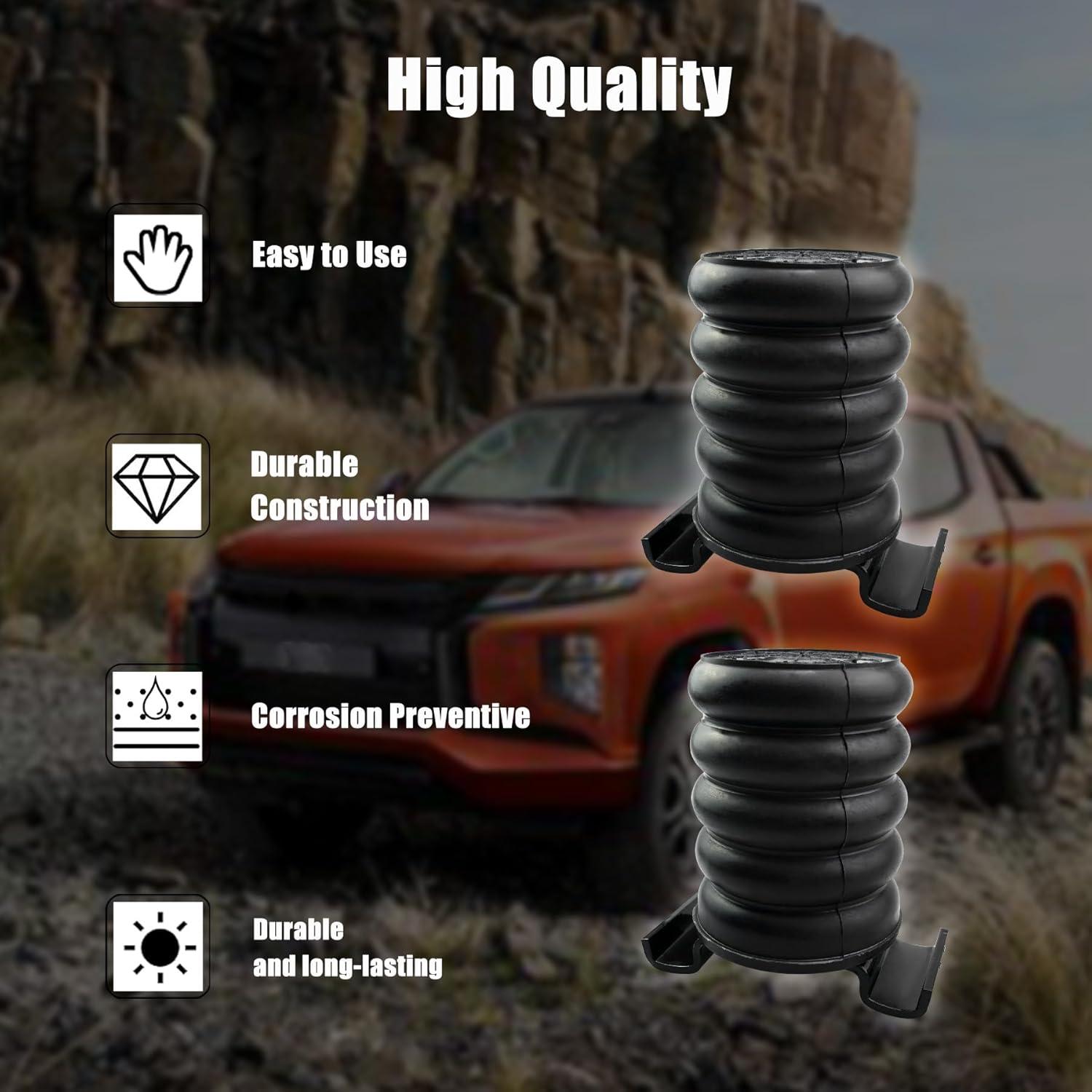 Resortes de Ayuda de Aire Traseros OURWILLSM SSR-610-47 2Pcs