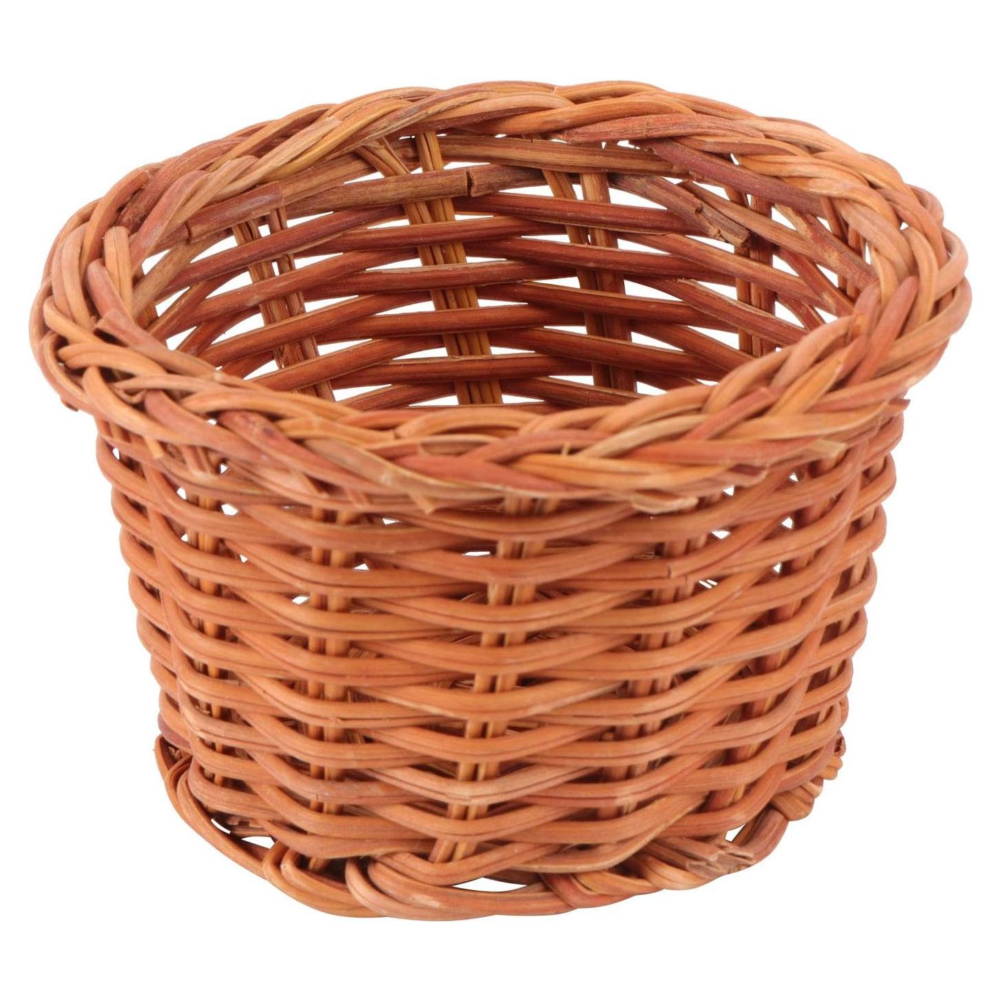 Cesta Miniatura HEALLILY de Mimbre 8x8x5 cm Decorativa