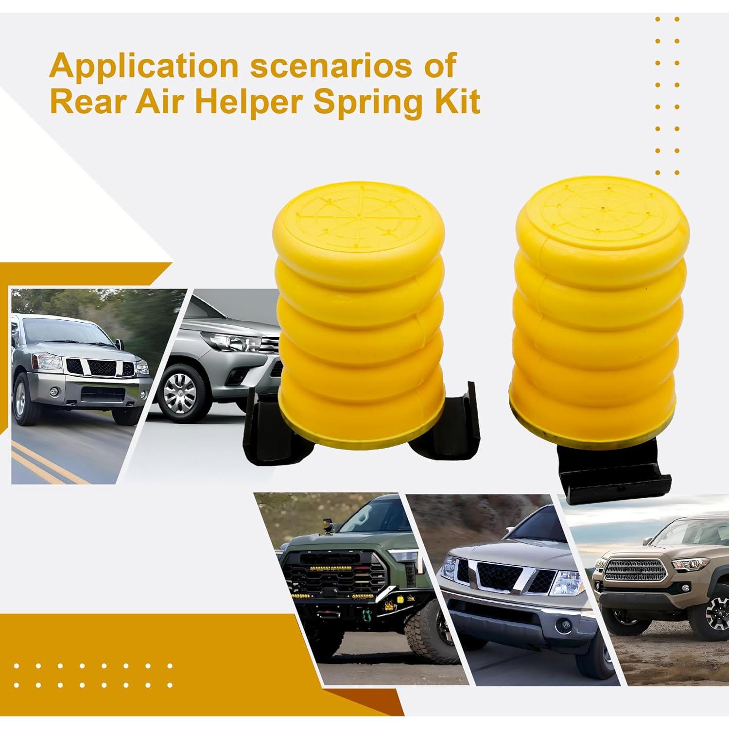 Kit de Resortes de Aire Auxiliares Traseros ASTROSYNC SSR-610-54