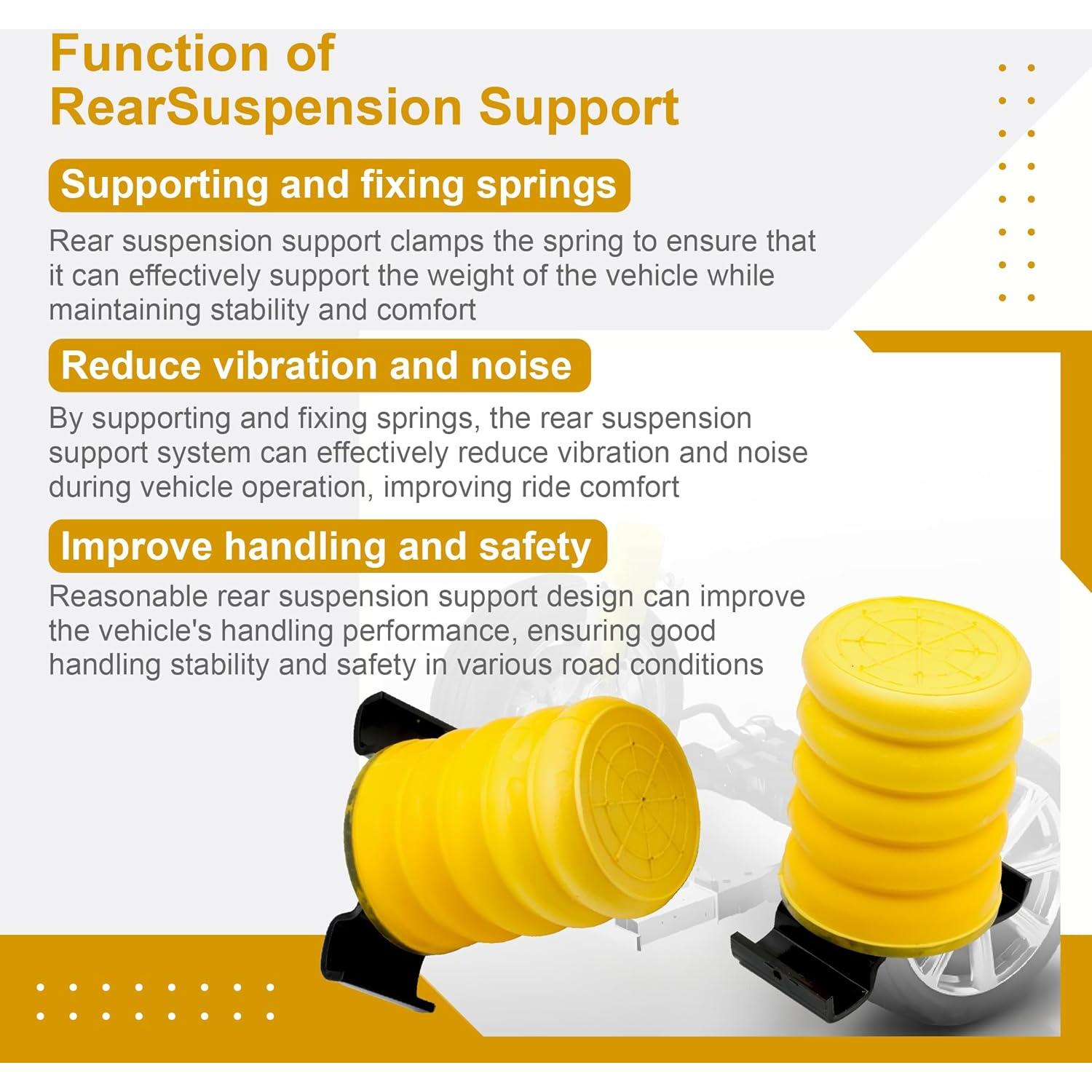 Kit de Resortes de Aire Auxiliares Traseros ASTROSYNC SSR-610-54