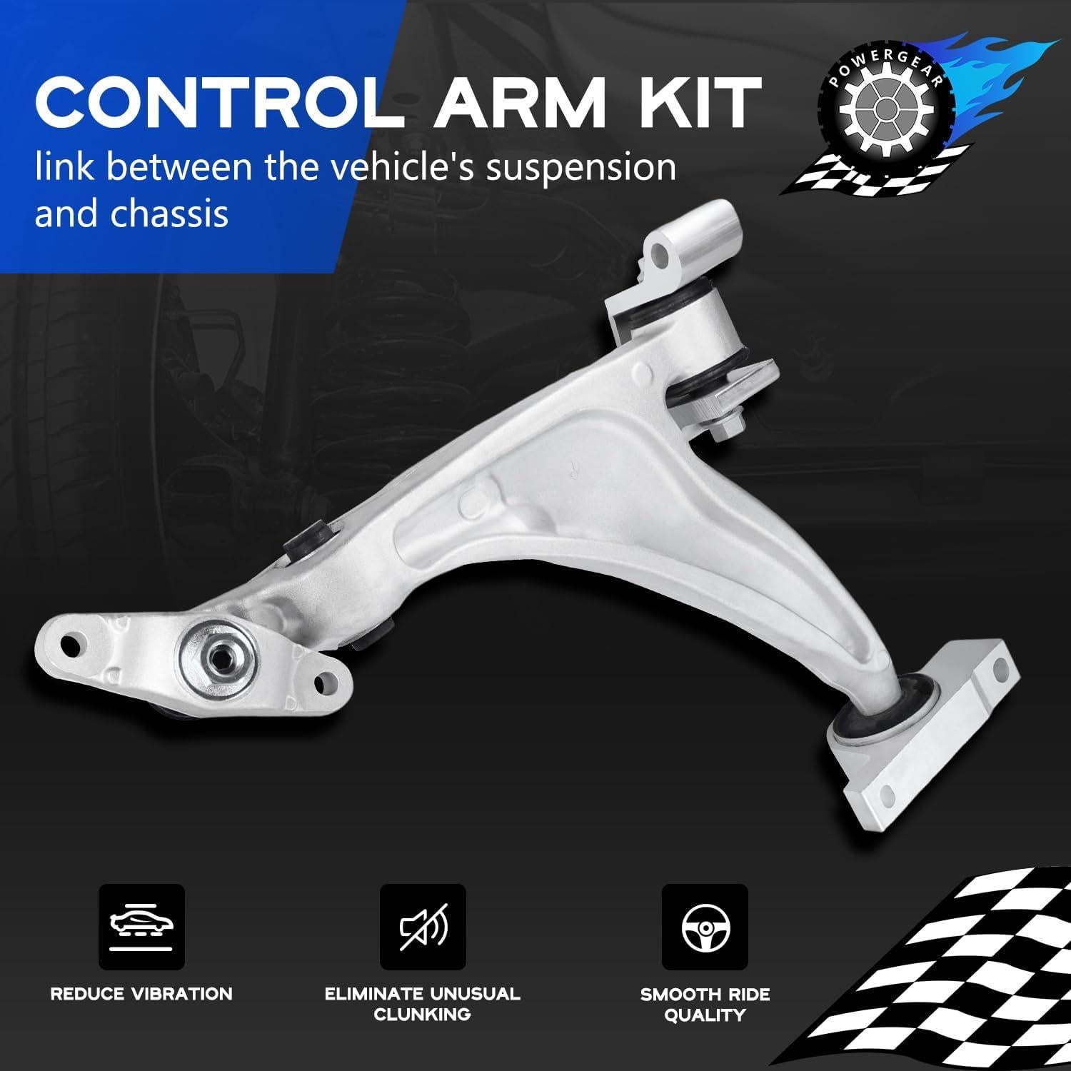 Kit de Suspensión Brazo de Control POWERGEAR 14PCS Volvo XC90 XC60