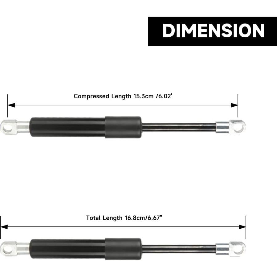 Soporte de Elevación de Puerta Trasera YOLLKY para Toyota Hilux 2015-2022